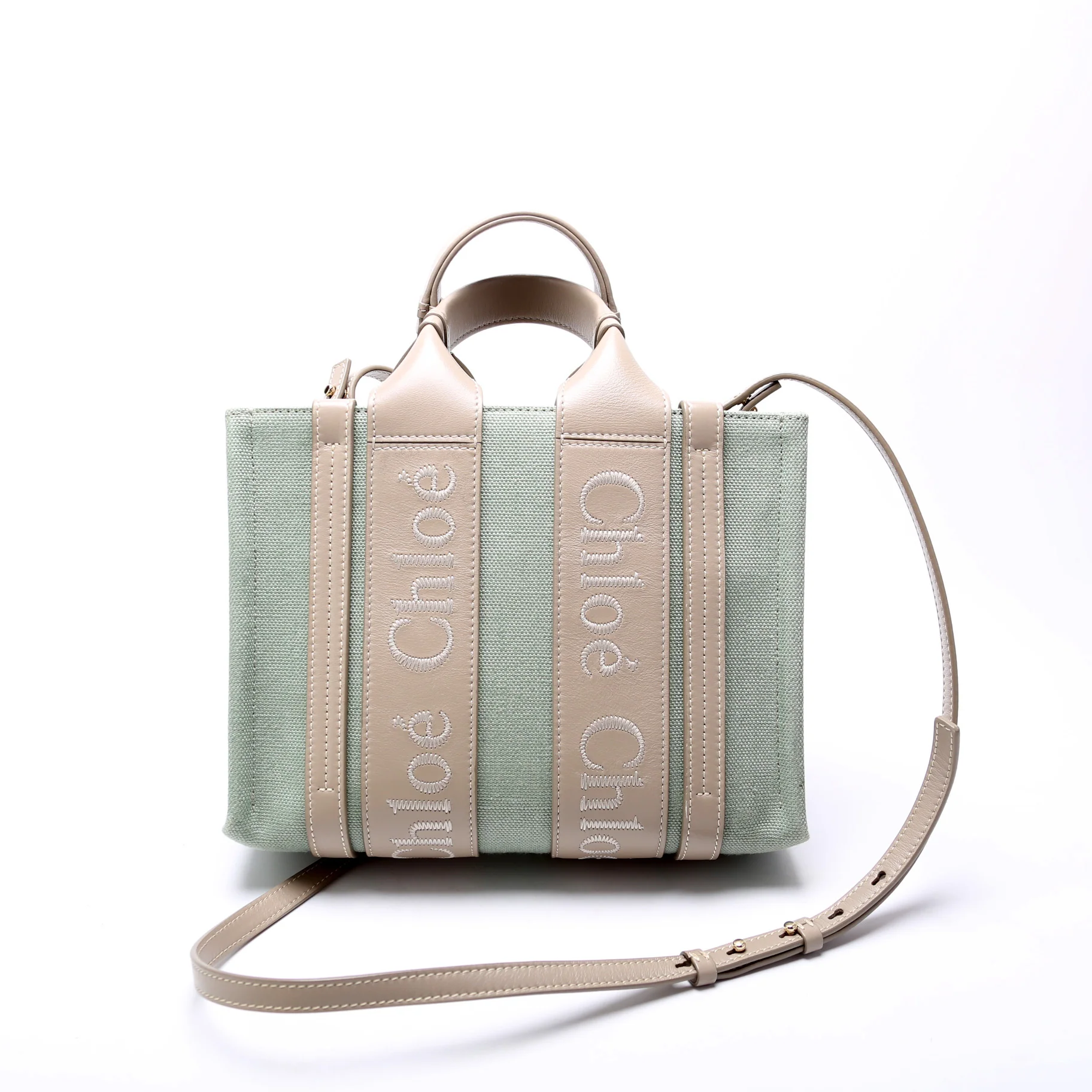 Woody Ribbon Tote Medium - Image 3