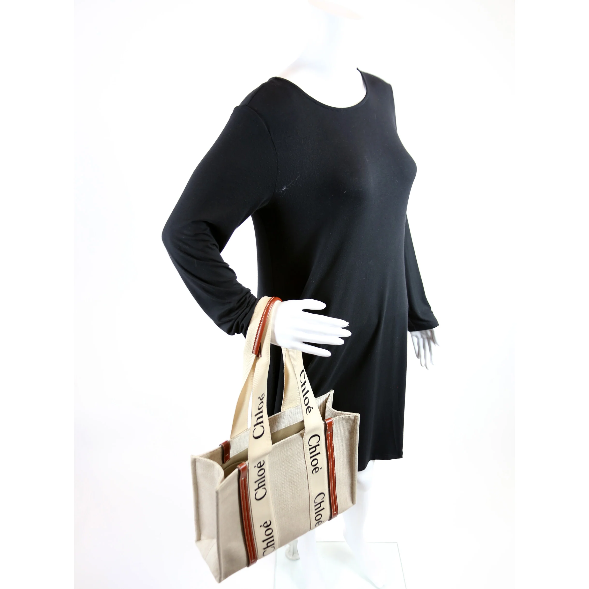 Woody Ribbon Tote Medium - Image 12
