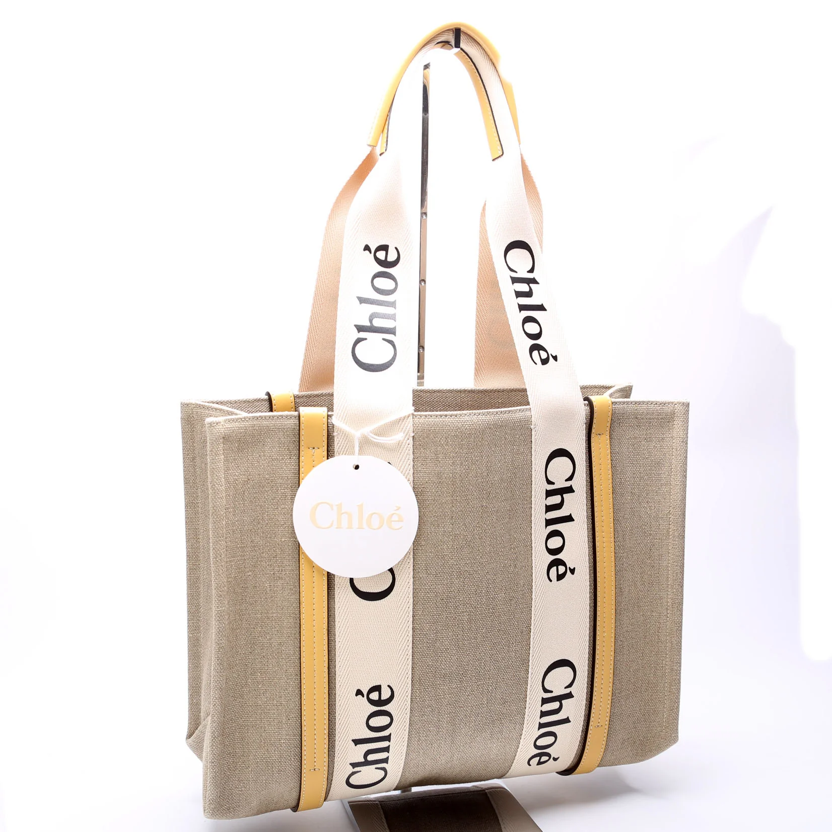 Woody Ribbon Tote Medium - Image 2