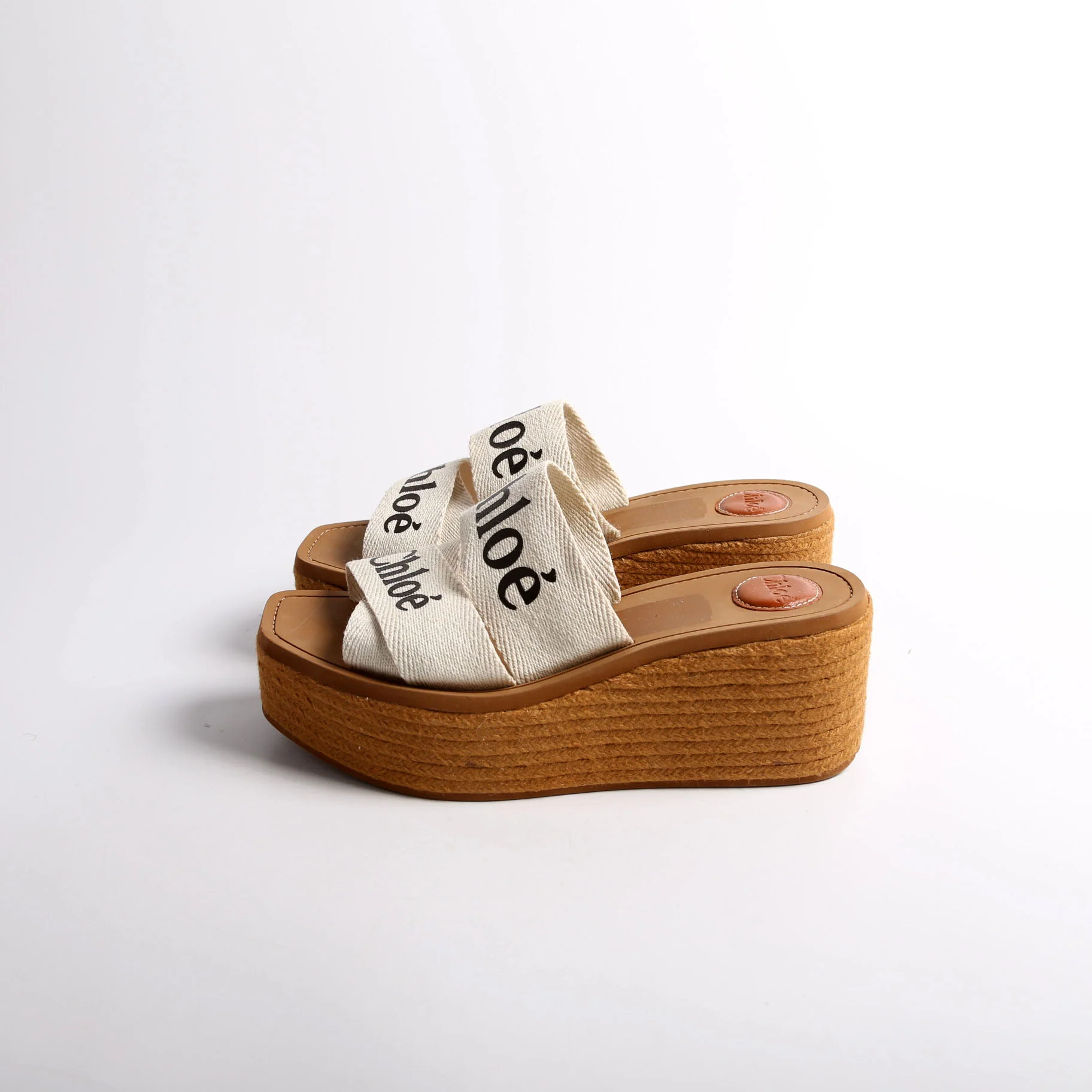 Woody Wedge Espadrilles Size 41 - Image 3