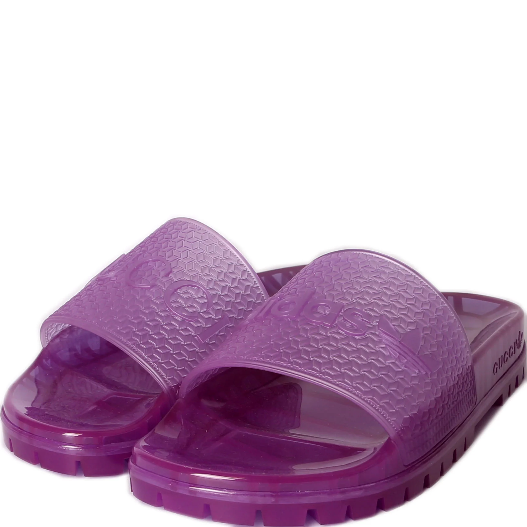 X Adidas Rubber Slides Size 39