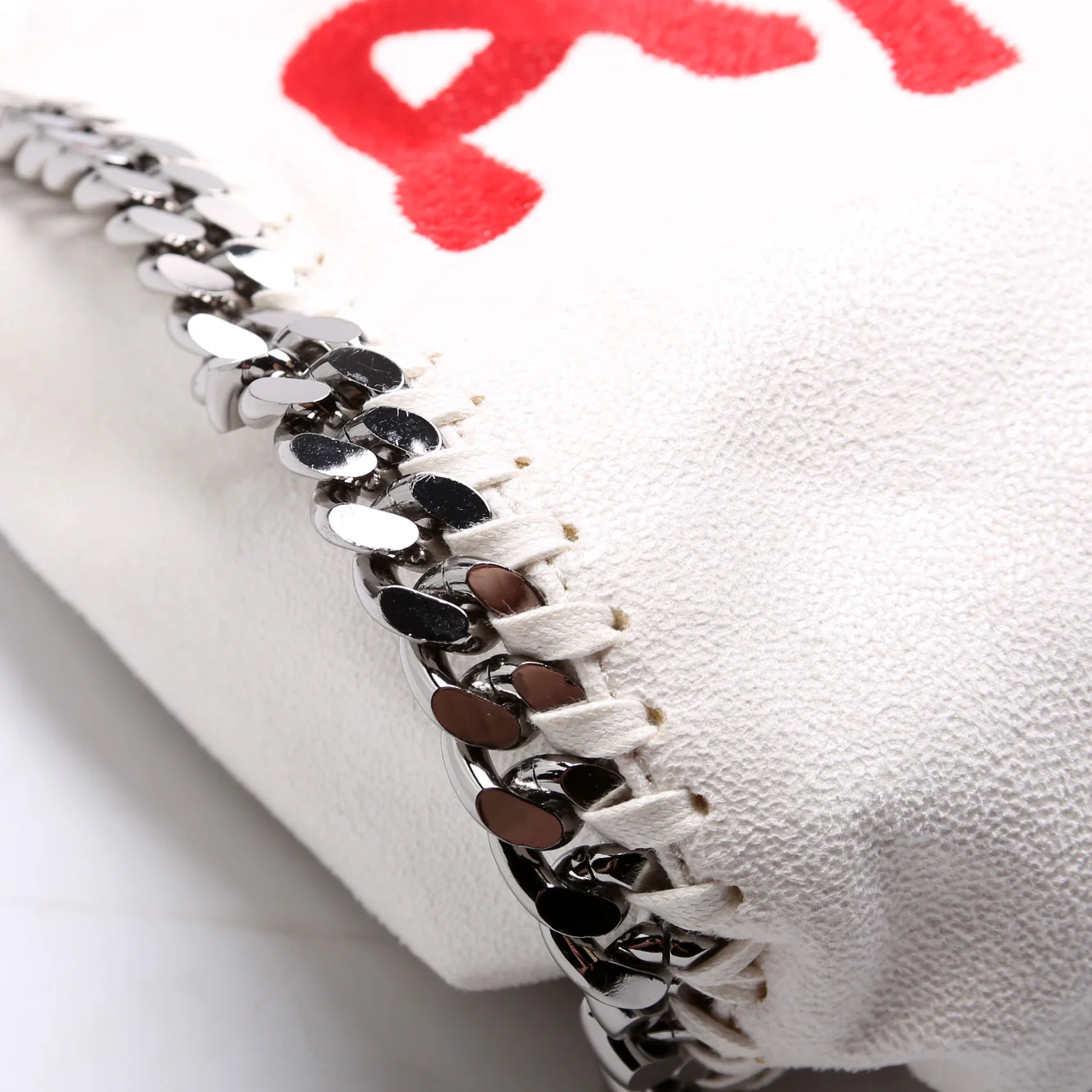 X Ed Curtis Logo Embroidered Large Falabella - Image 5