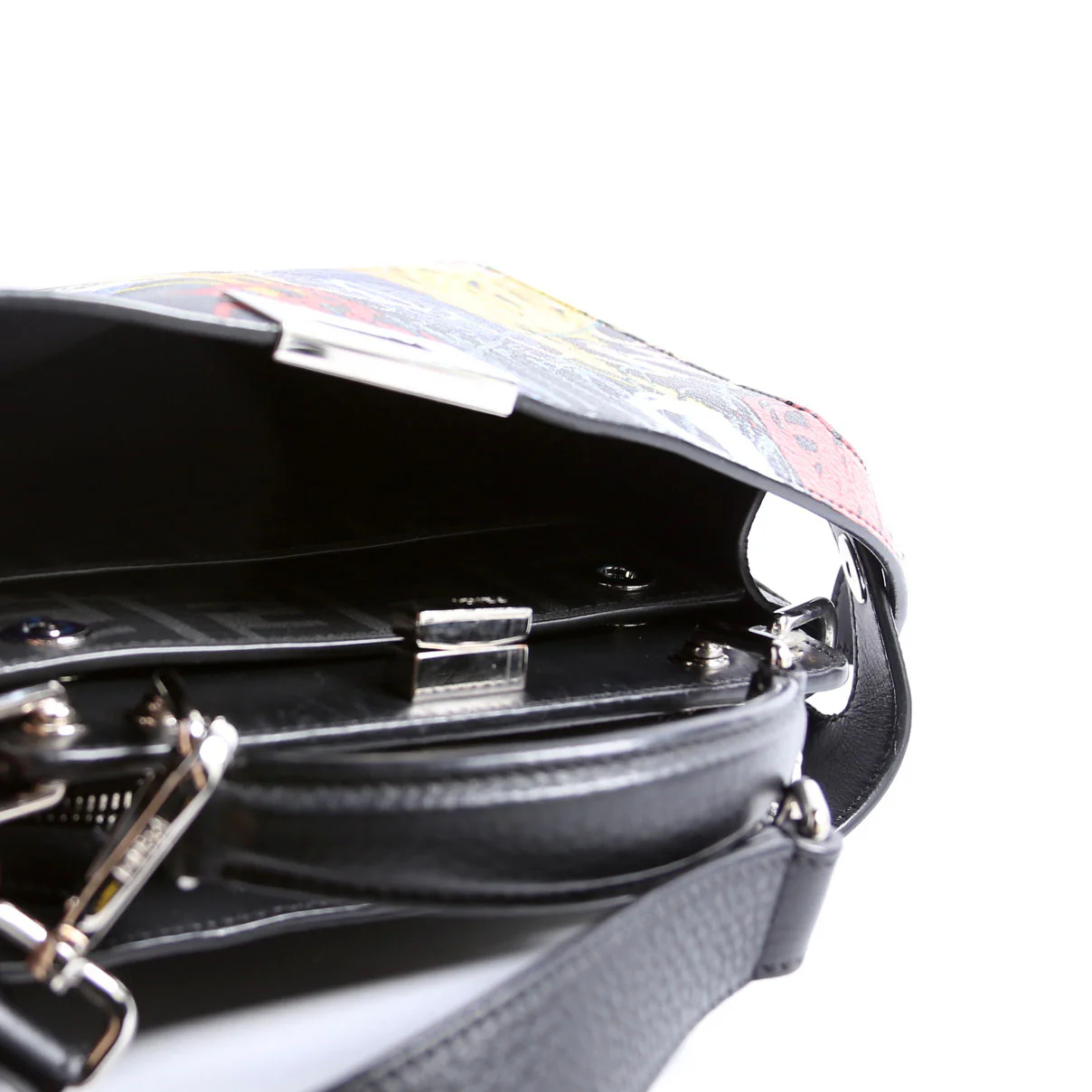 X Noel Fielding Peekaboo Mini Leather Black/Multicolor - Image 13