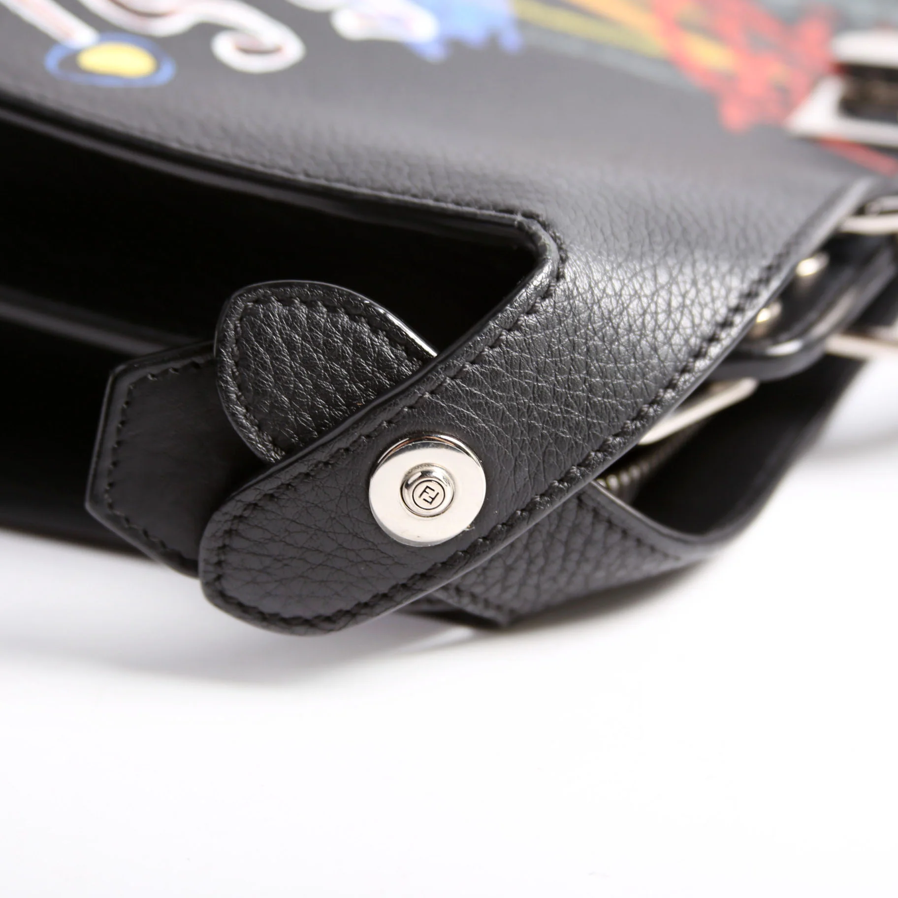X Noel Fielding Peekaboo Mini Leather Black/Multicolor - Image 8