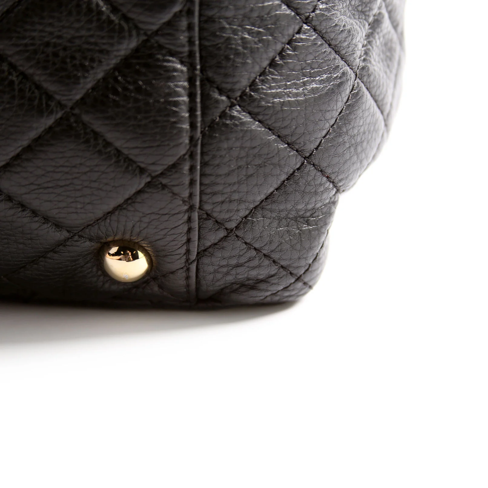 XXL Travel Flap Bag Calfskin Black - Image 9