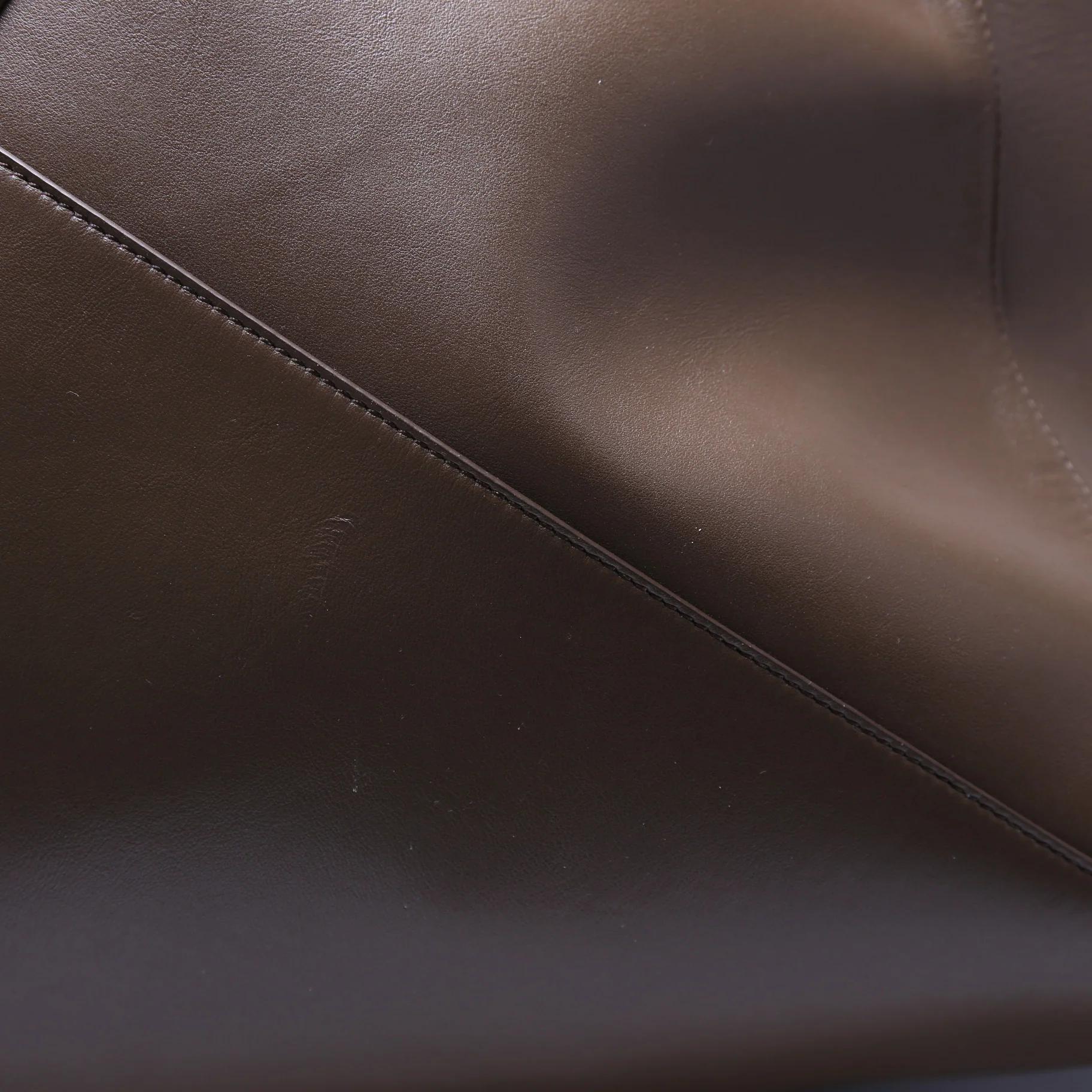XXL Travel Puzzle Fold Tote Shiny Calfskin Umber - Image 7