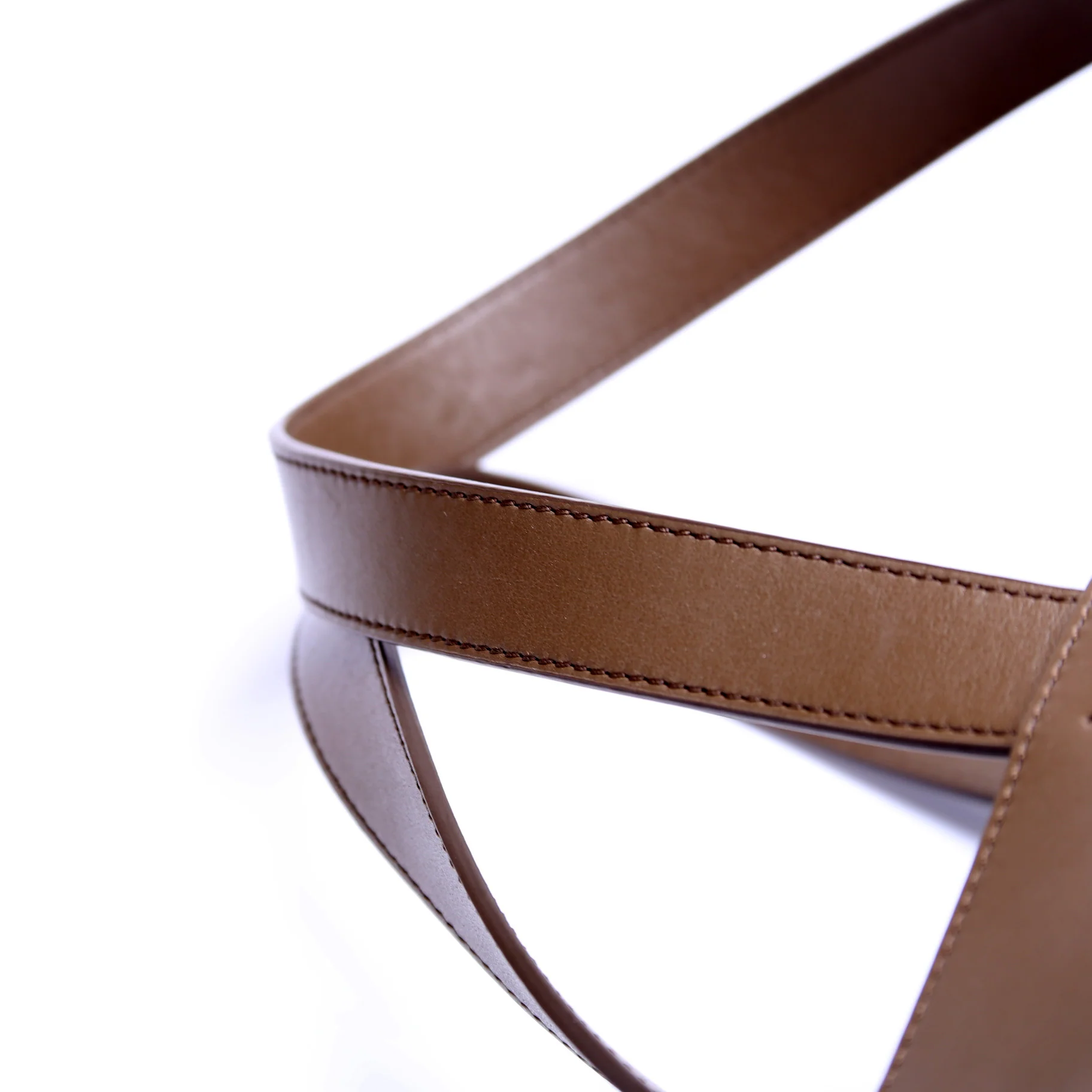 XXL Travel Puzzle Fold Tote Shiny Calfskin Umber - Image 9