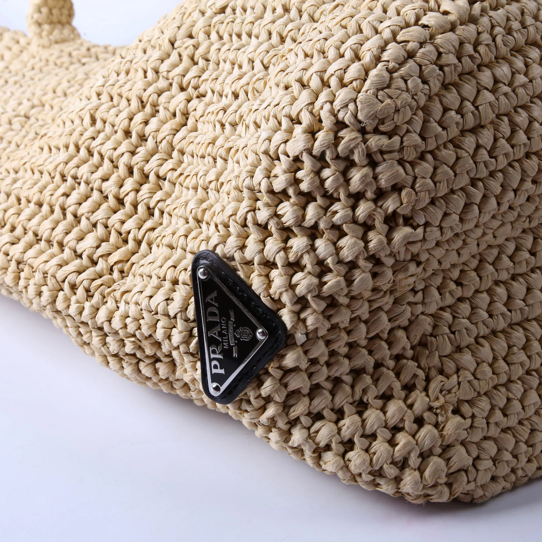 Yarn Raffia Embroidered Tote - Image 4