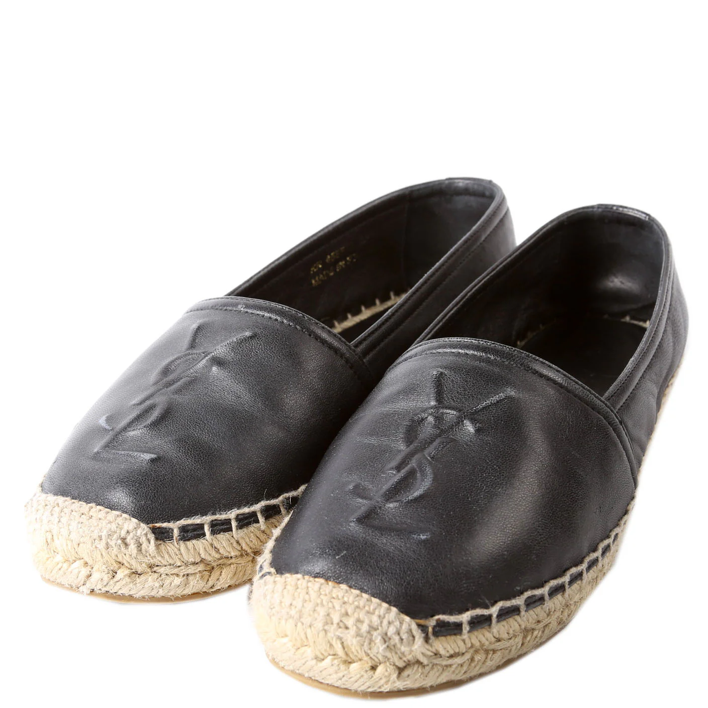 YSL Logo Espadrilles Size 35