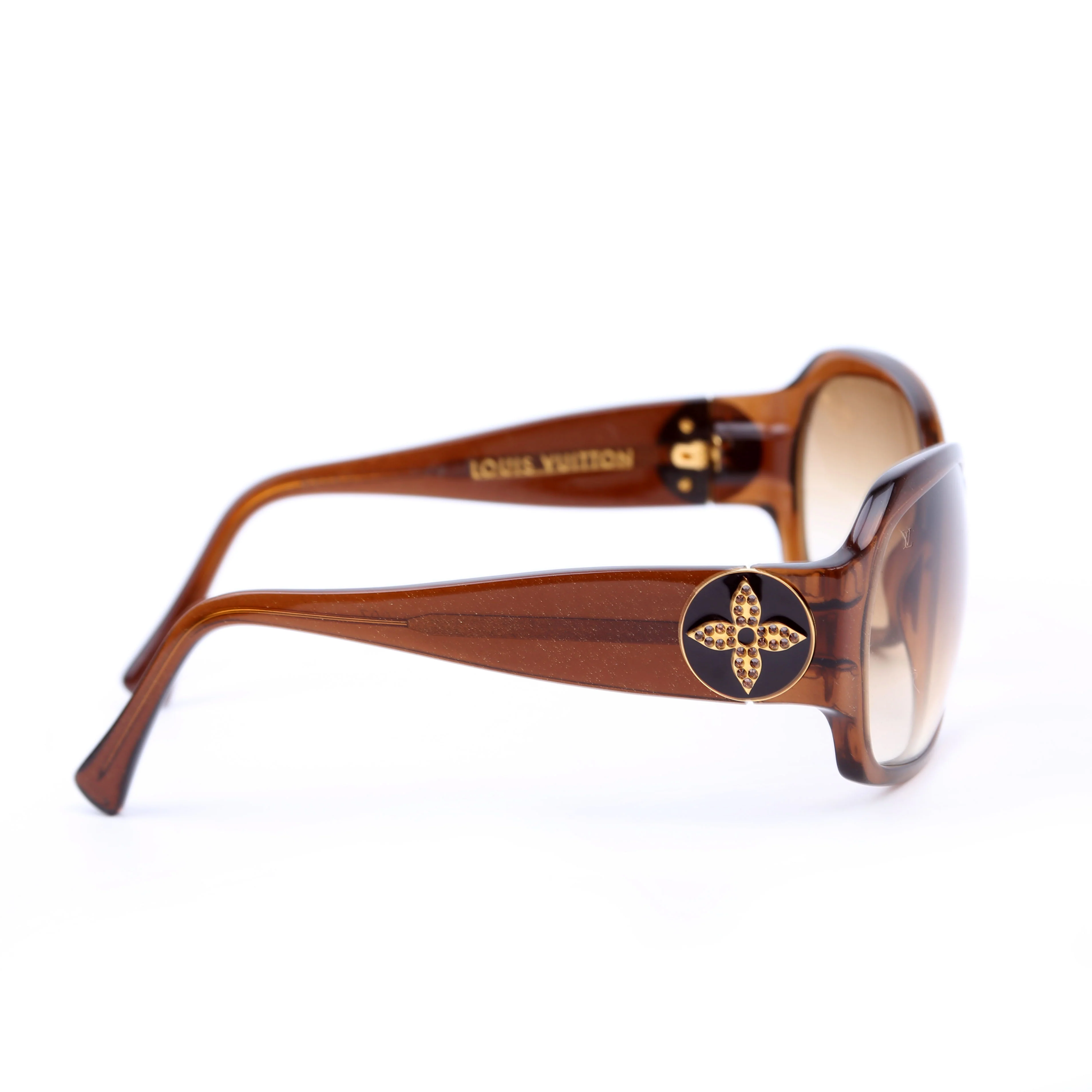 Z0135E Ursula Strass Sunglasses Bronze - Image 3
