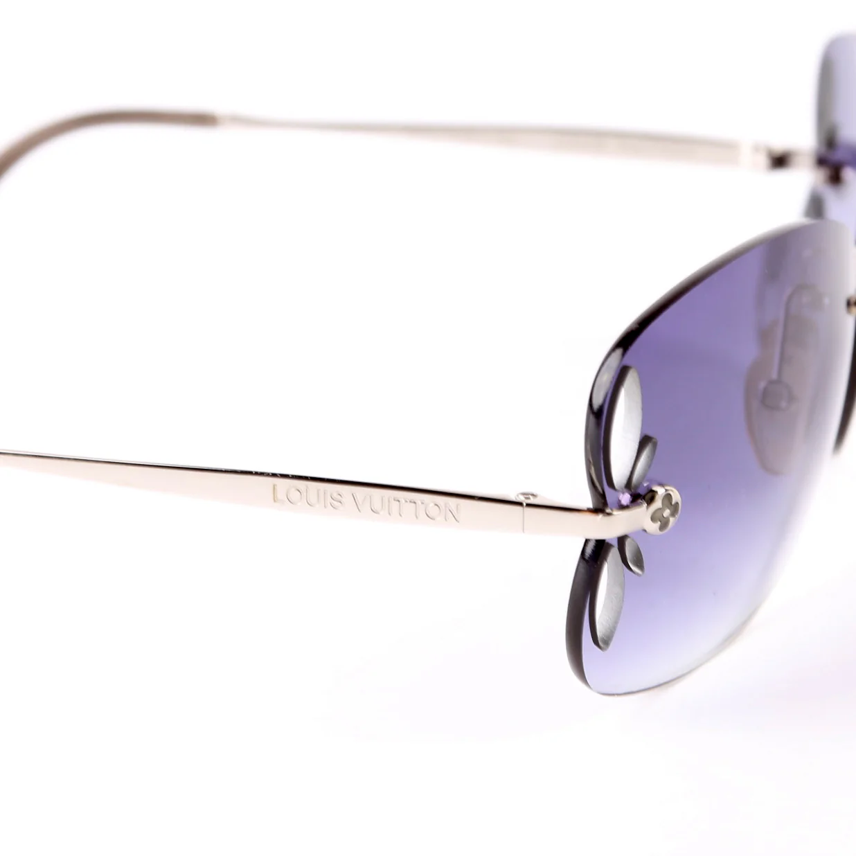 Z0308U Square Sunglasses Purple - Image 8