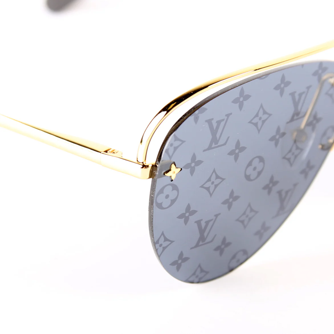 Z1272E Grease Monogram Lens Sunglasses Black/Gold - Image 8