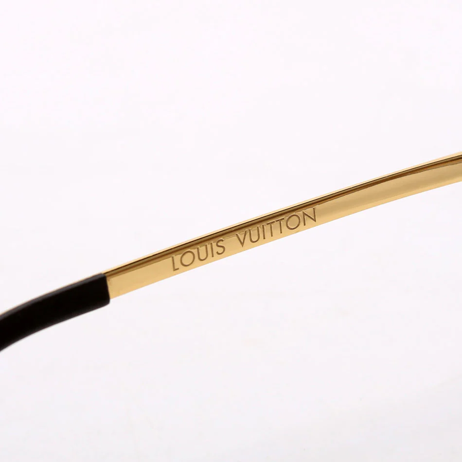 Z1366E Grease Gradient Monogram Lens Gold - Image 5