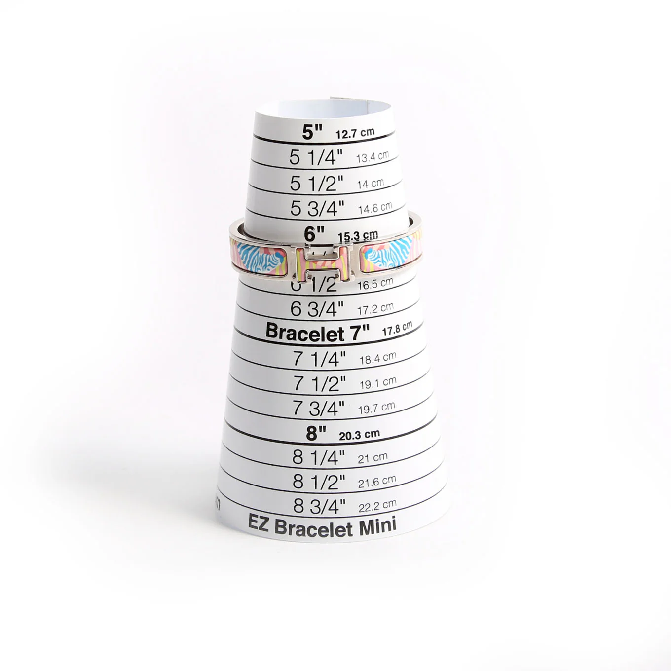 Zebres De Tanzanie Clic Clac Narrow PM Bracelet Silver/Multicolor - Image 8