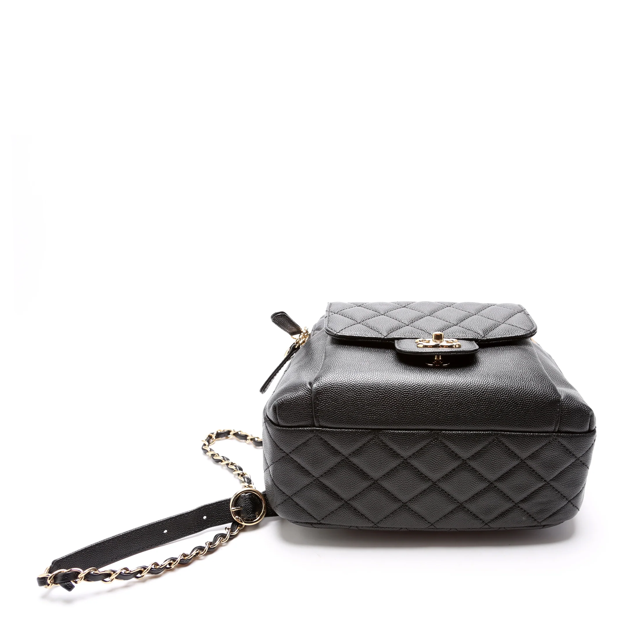 Zip Around Medium Backpack Caviar 26M Black - Image 4
