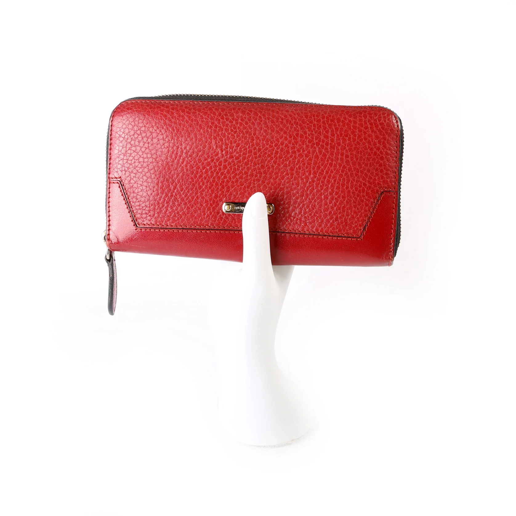 Zip Around Vintage Leather Wallet - Image 10