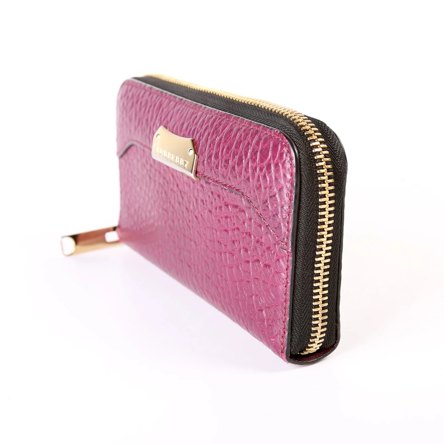 Zip Around Wallet Pebble Leather - Image 4