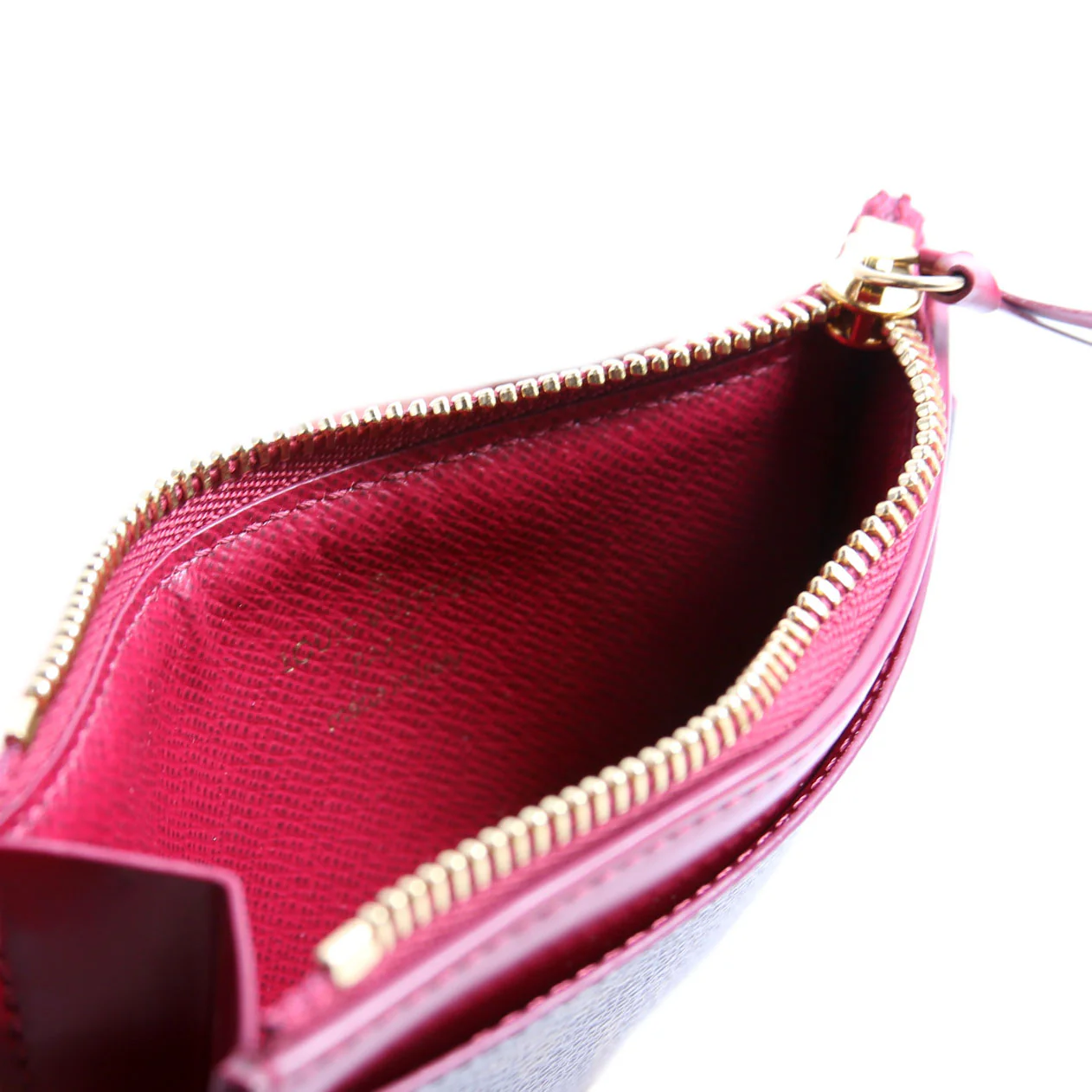 Zipped Card Holder Monogram Berry - Image 6