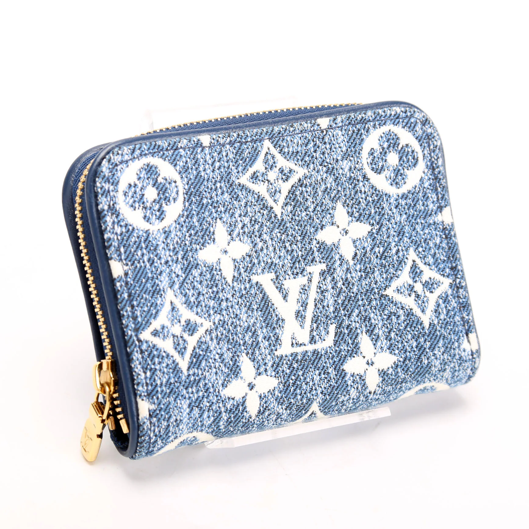 Zippy Coin Denim Blue/White - Image 2