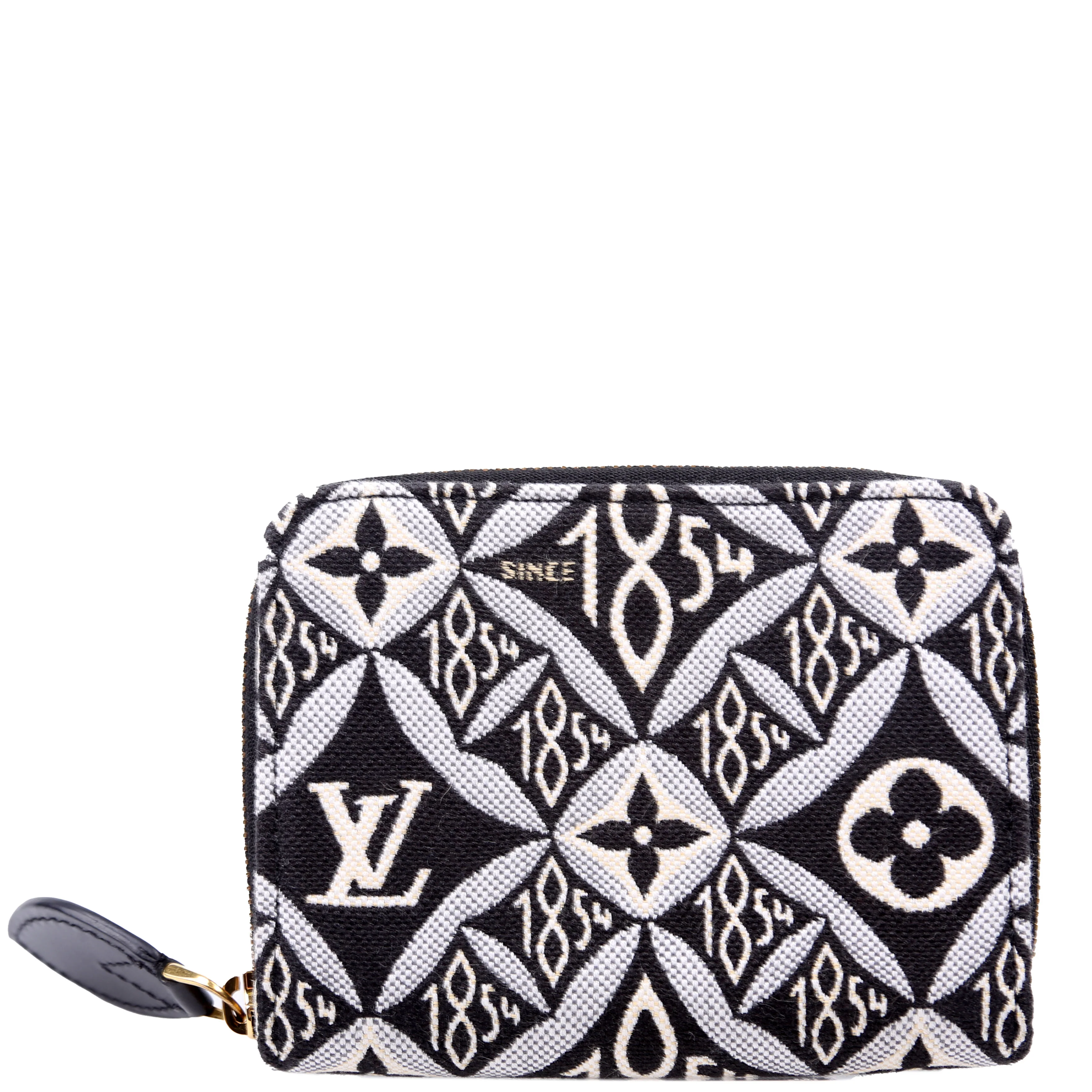 Zippy Coin Purse 1854 Jacquard White/Black