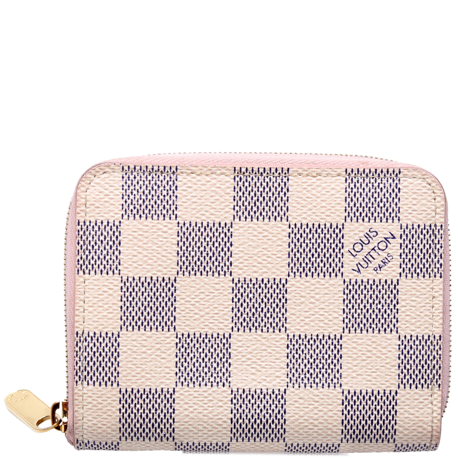 Zippy Coin Purse Damier Azur