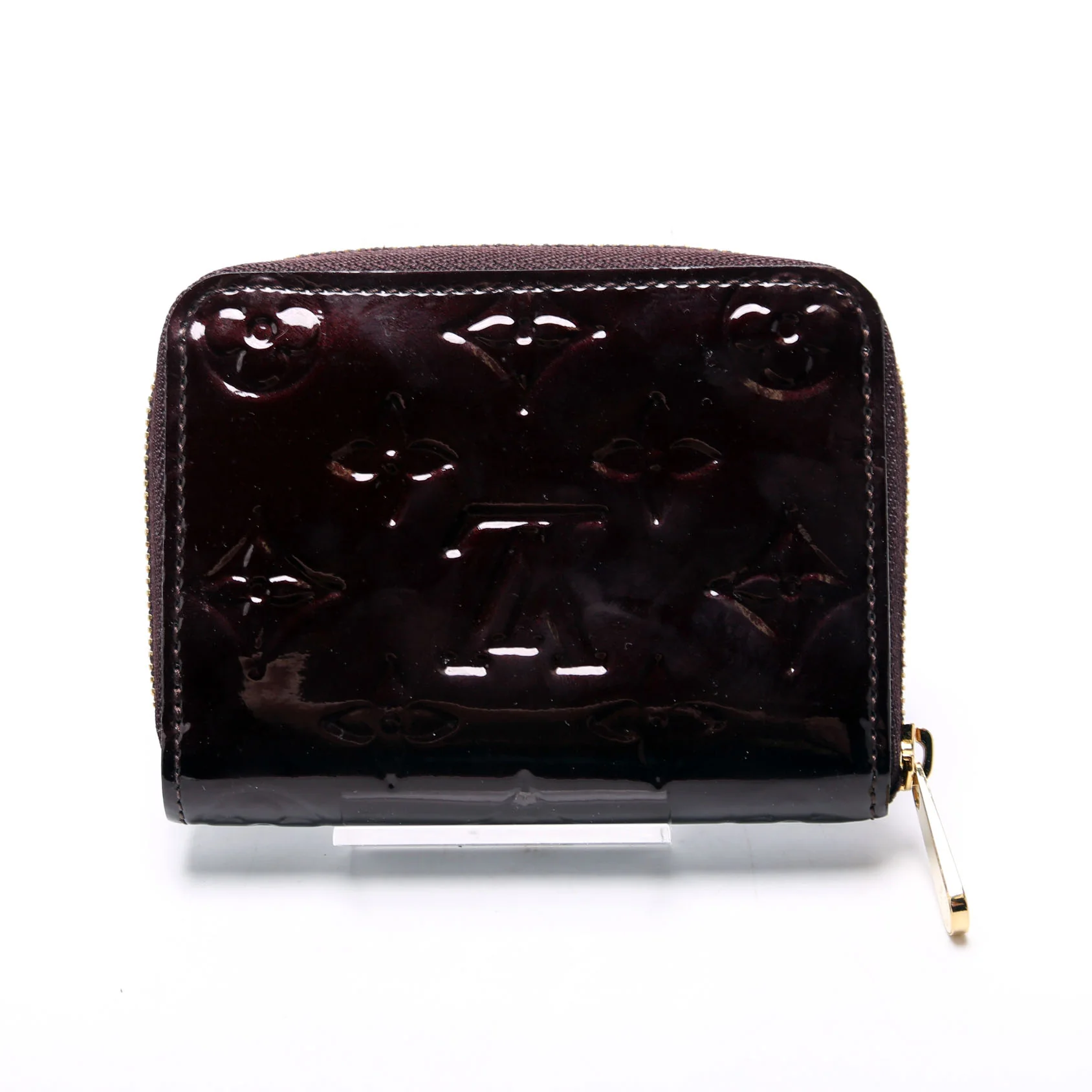 Zippy Coin Purse Vernis Burgundy - Image 3
