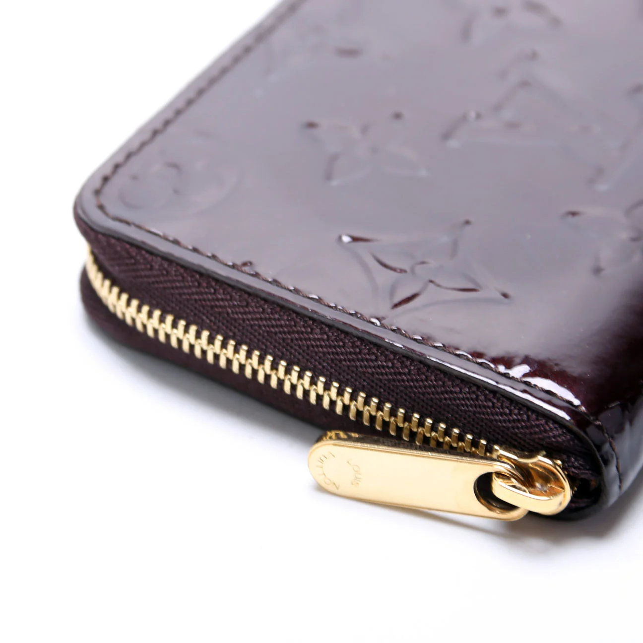 Zippy Coin Purse Vernis Burgundy - Image 5