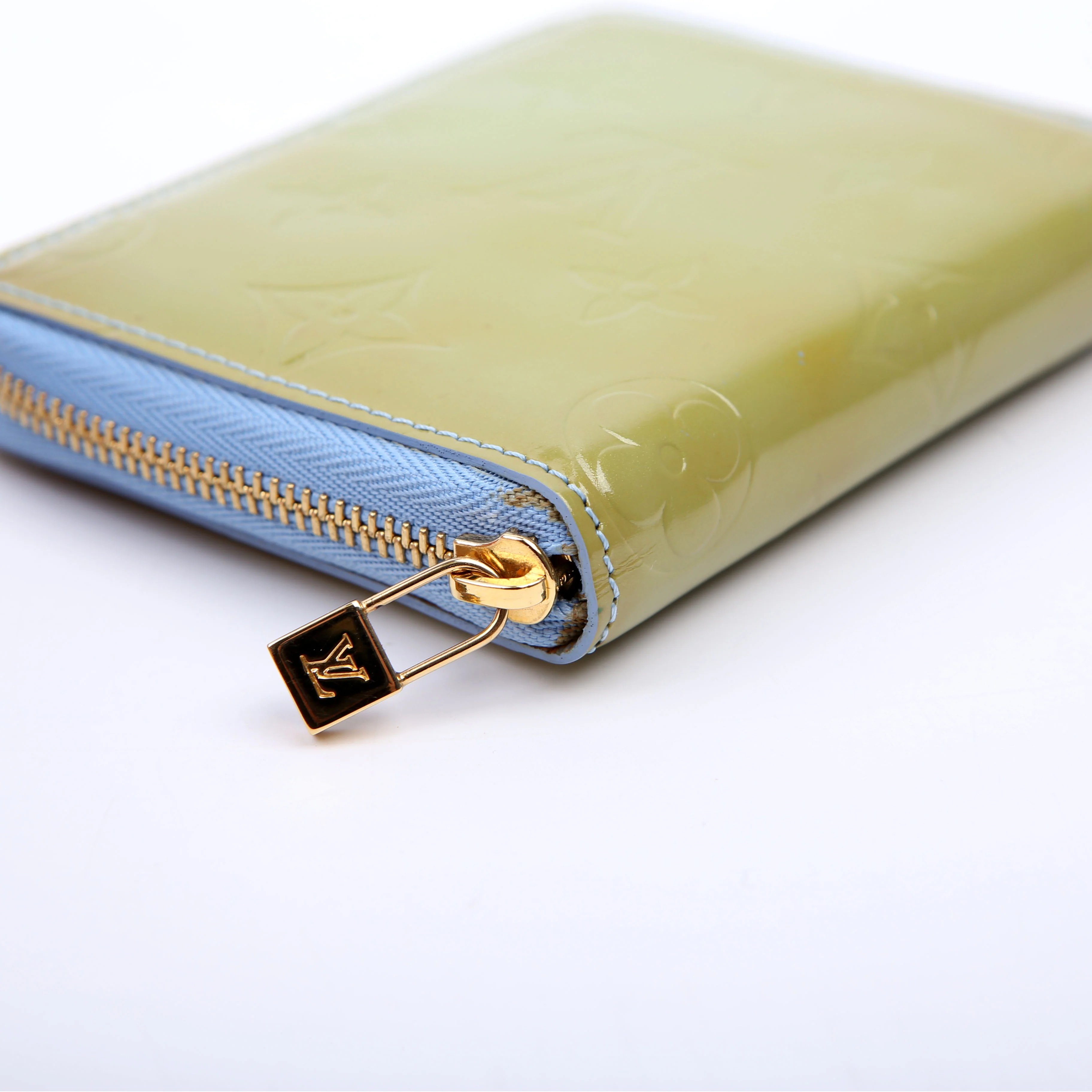Zippy Coin Purse Vernis Green/Blue - Image 6