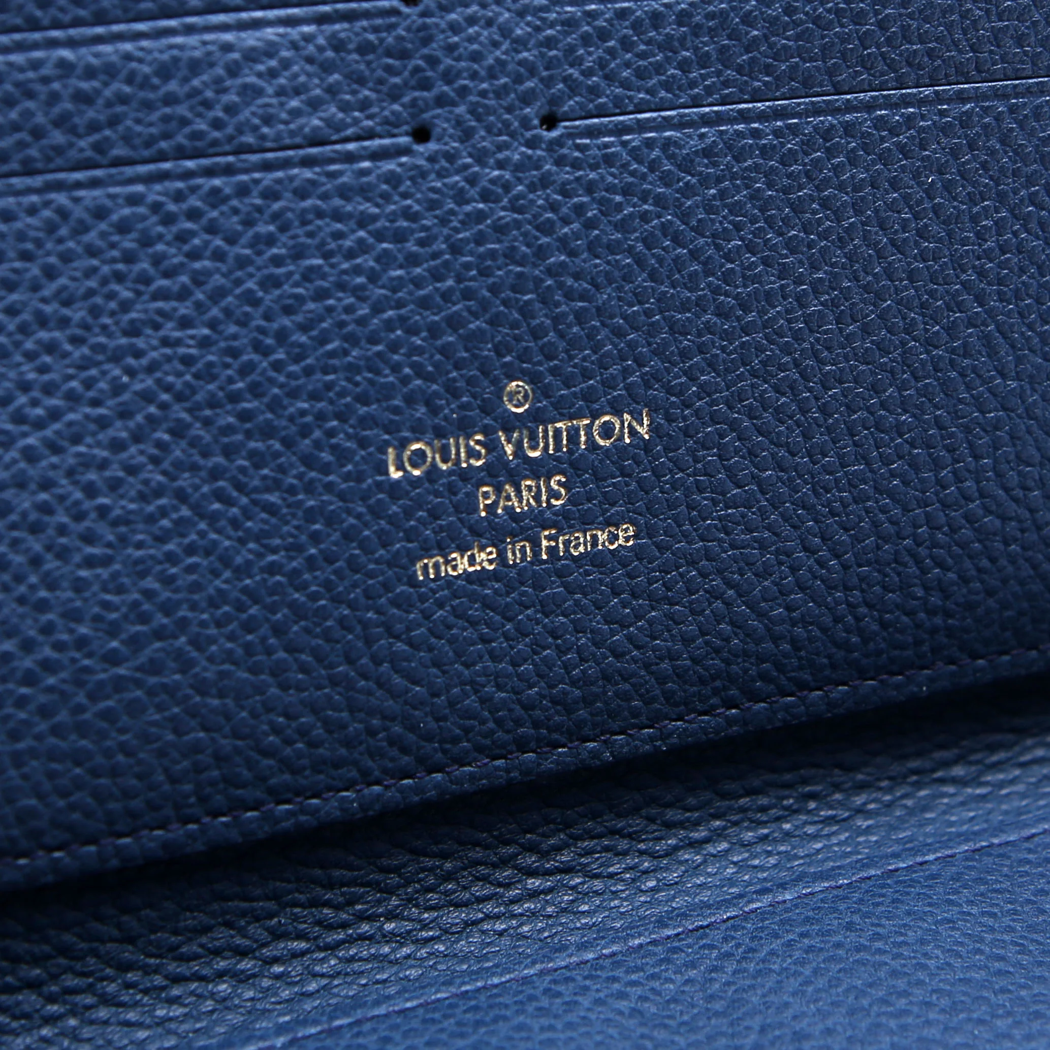 Zippy Organizer Wallet Empreinte Blue - Image 11