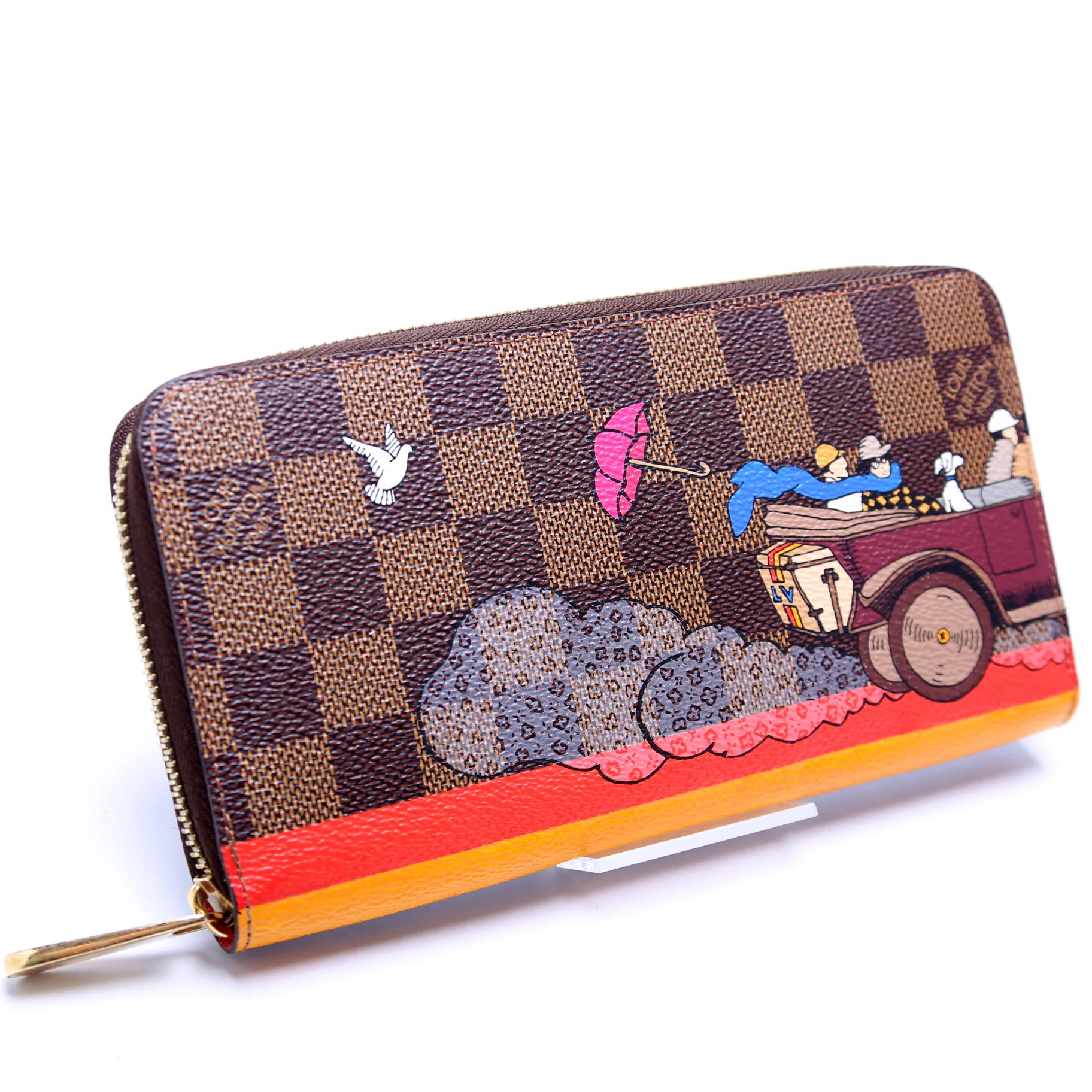 Zippy Wallet 2015 Xmas Animation Damier Ebene Multicolor - Image 2