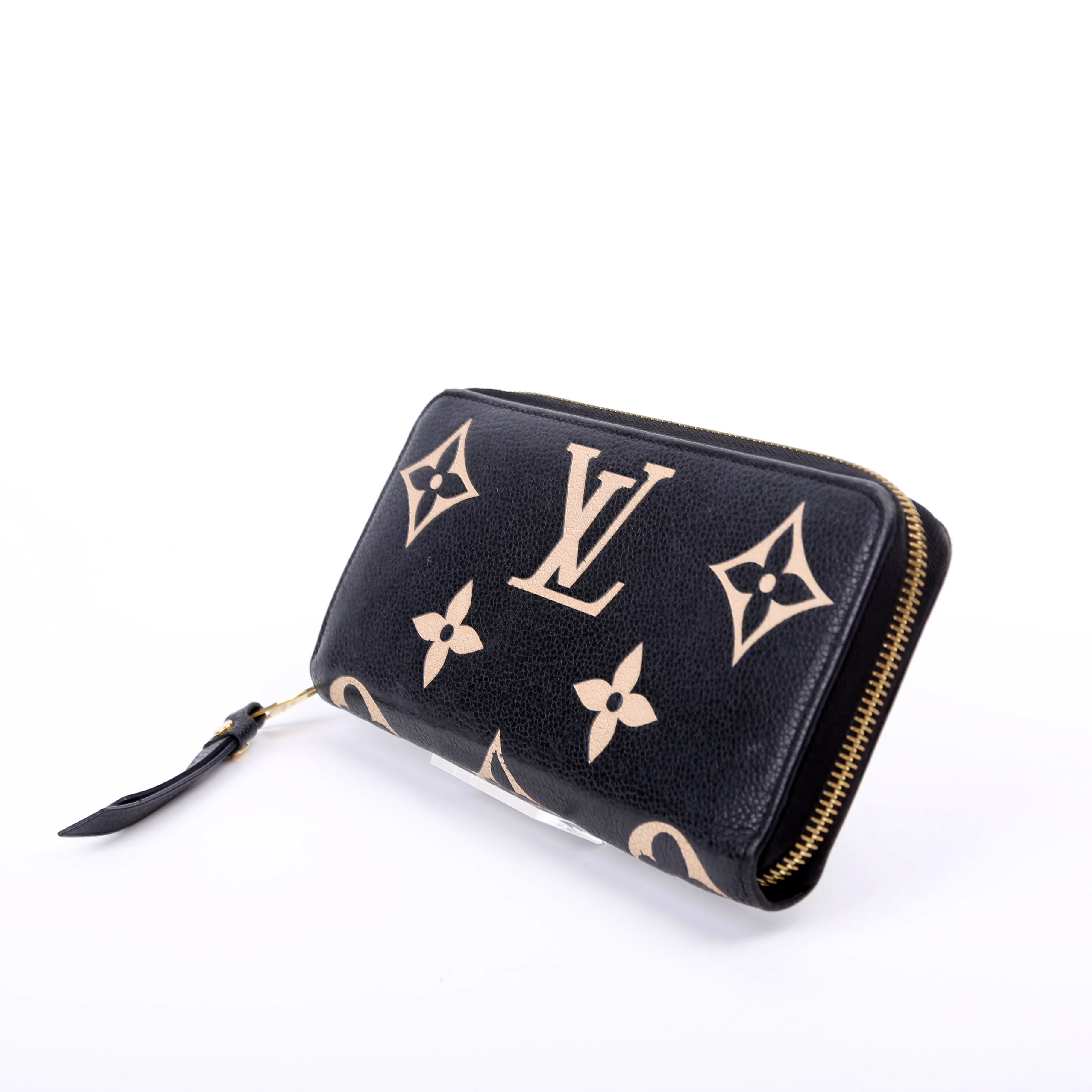 Zippy Wallet Bicolor Empreinte Black - Image 3