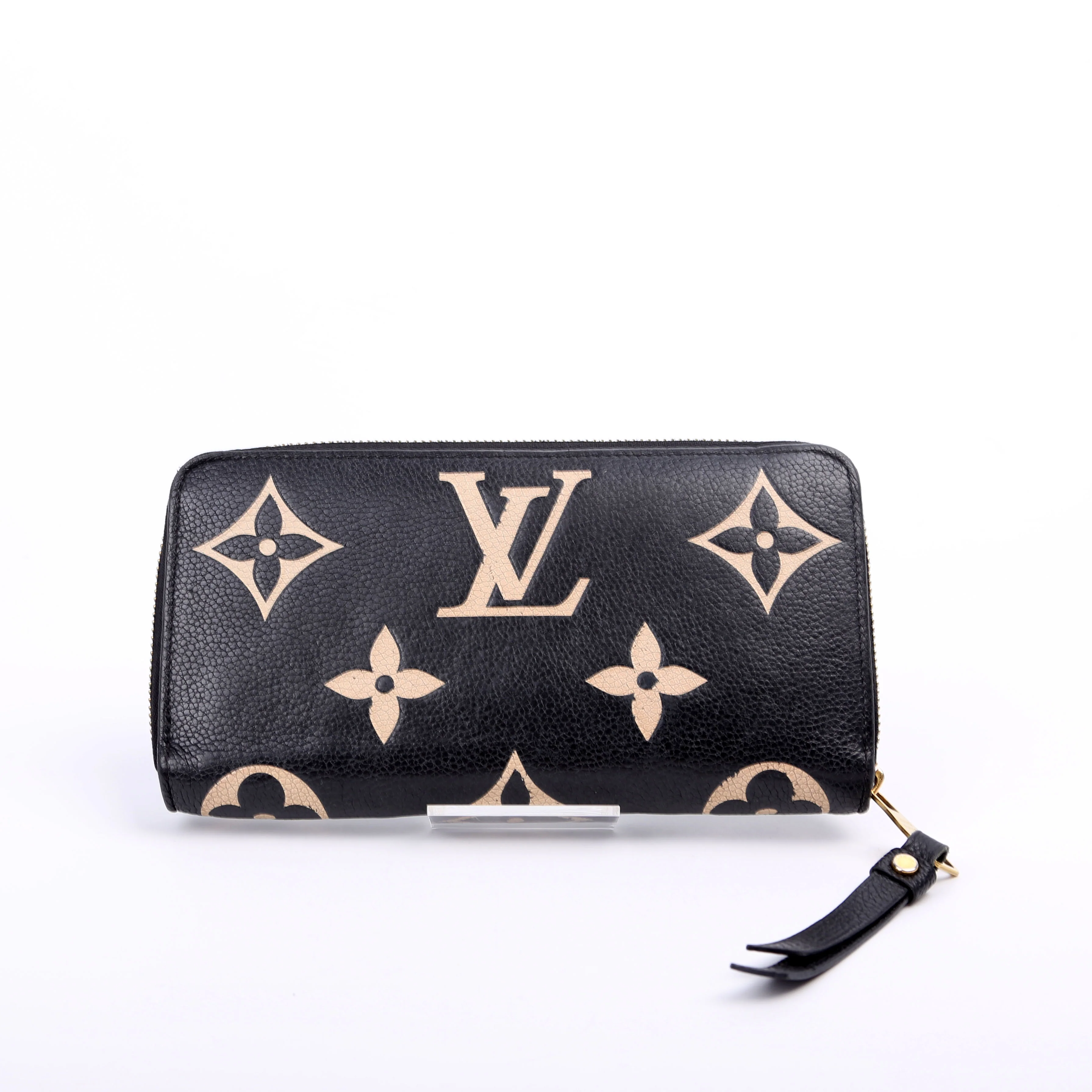 Zippy Wallet Bicolor Empreinte Black - Image 4