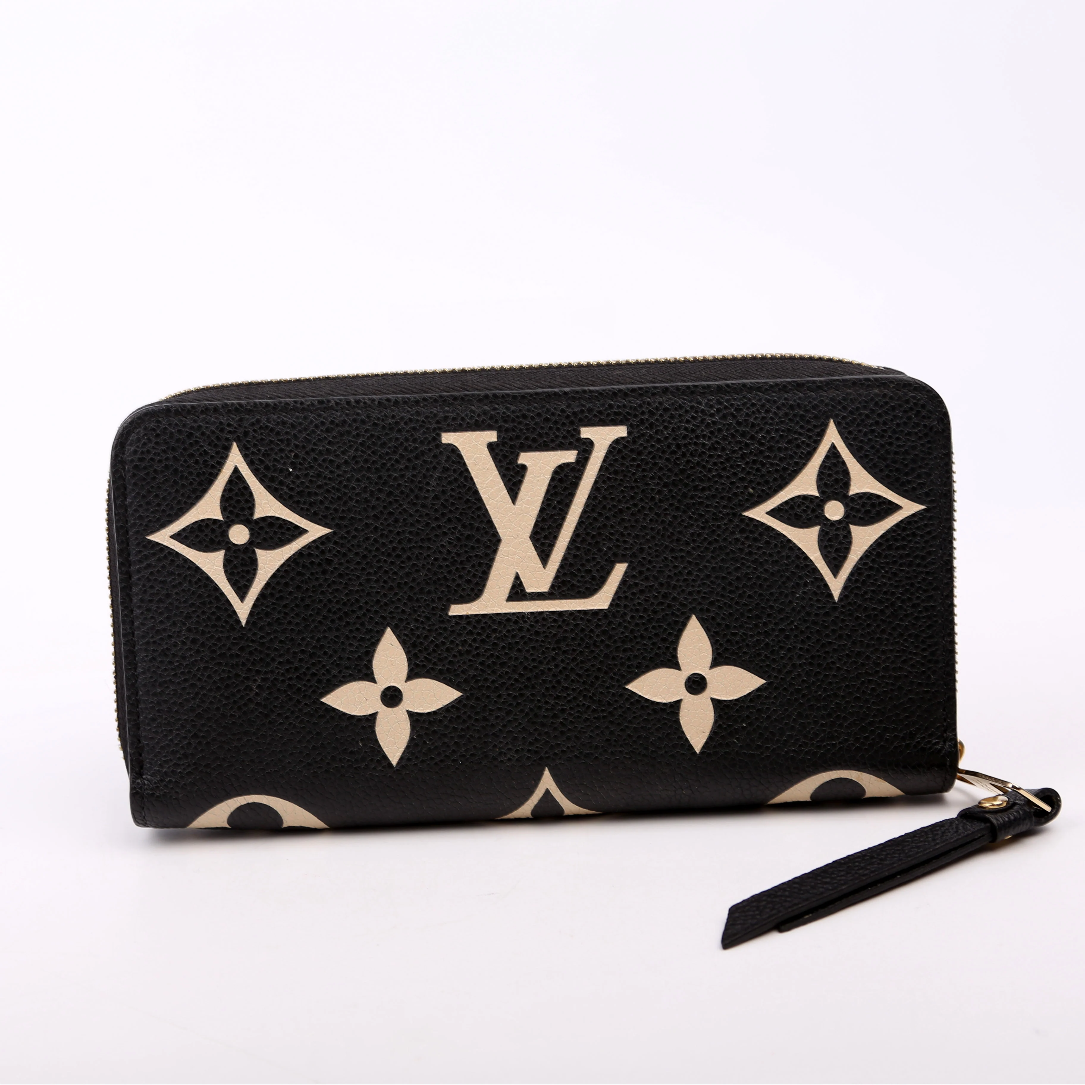 Zippy Wallet Bicolor Empreinte Black/Cream - Image 3