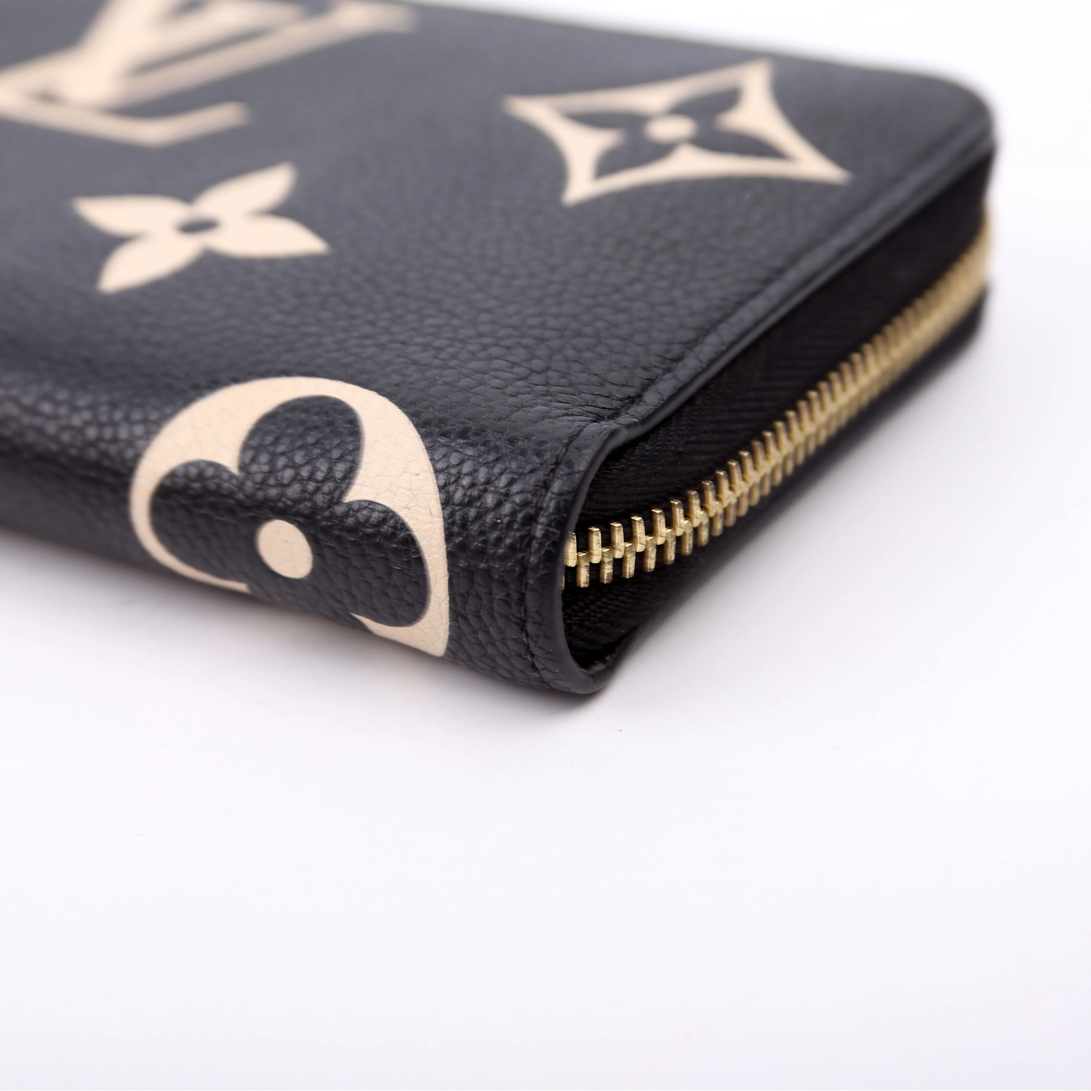 Zippy Wallet Bicolor Empreinte Black/Cream - Image 6