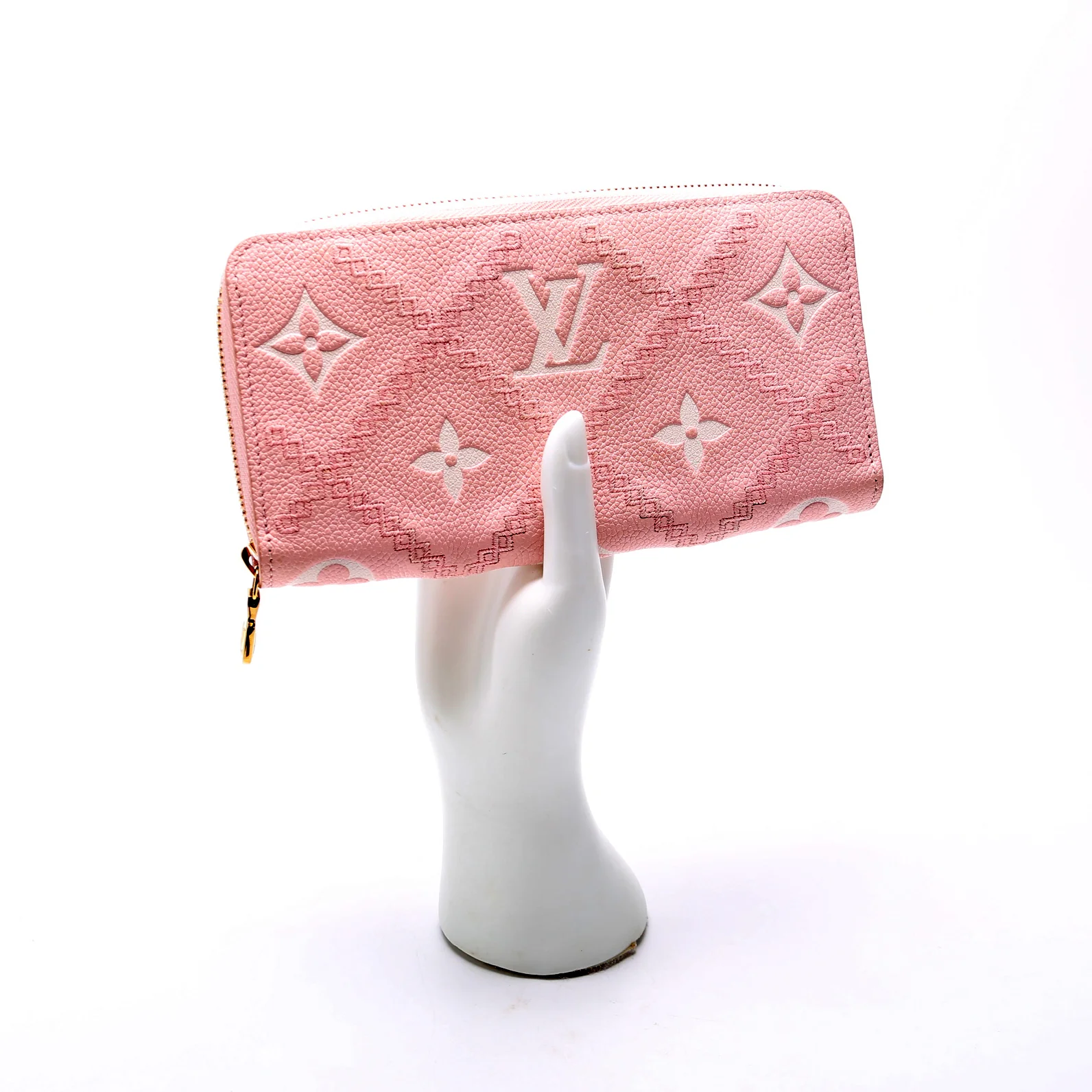Zippy Wallet Broderies Bicolor Empreinte - Image 9