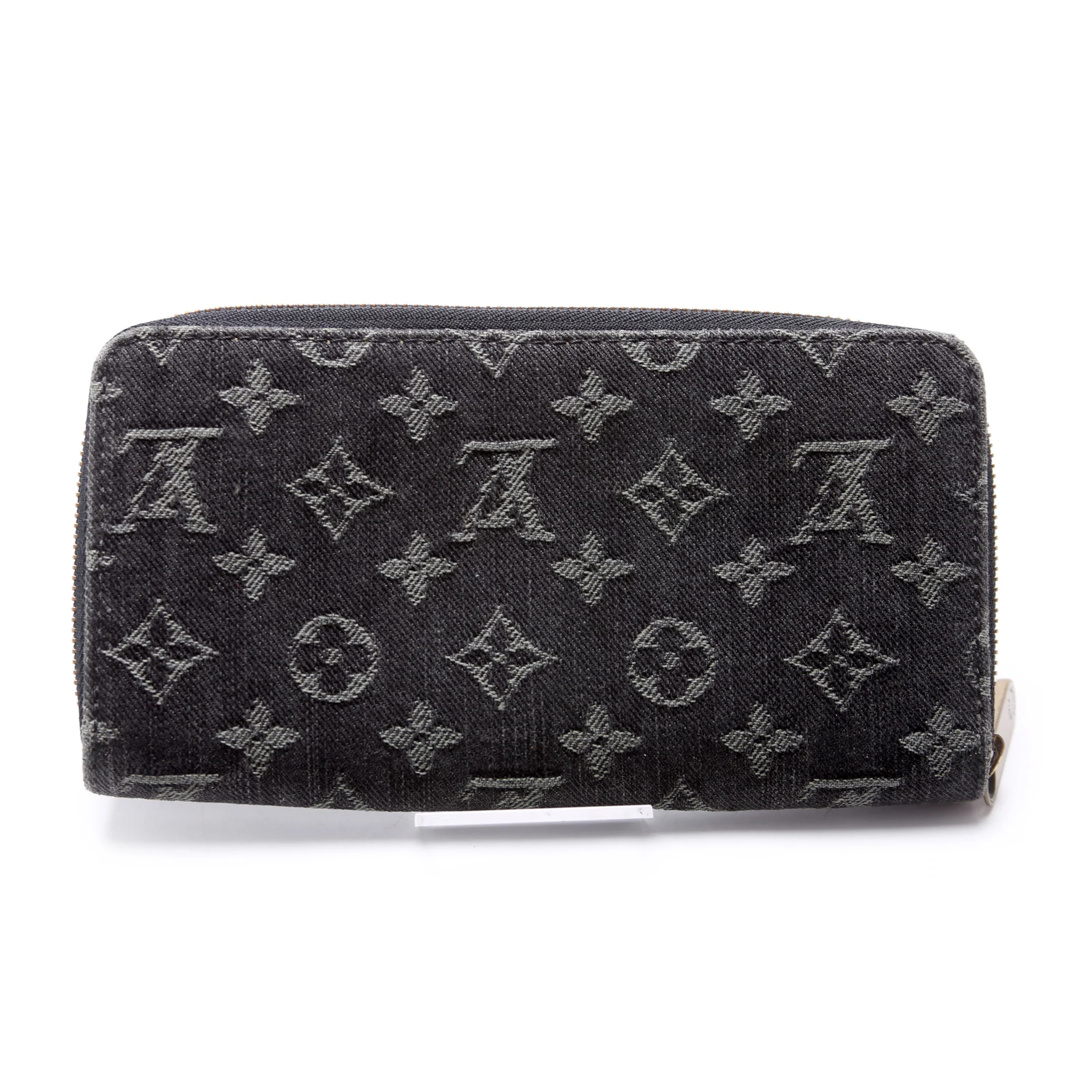 Zippy Wallet Denim Monogram - Image 3