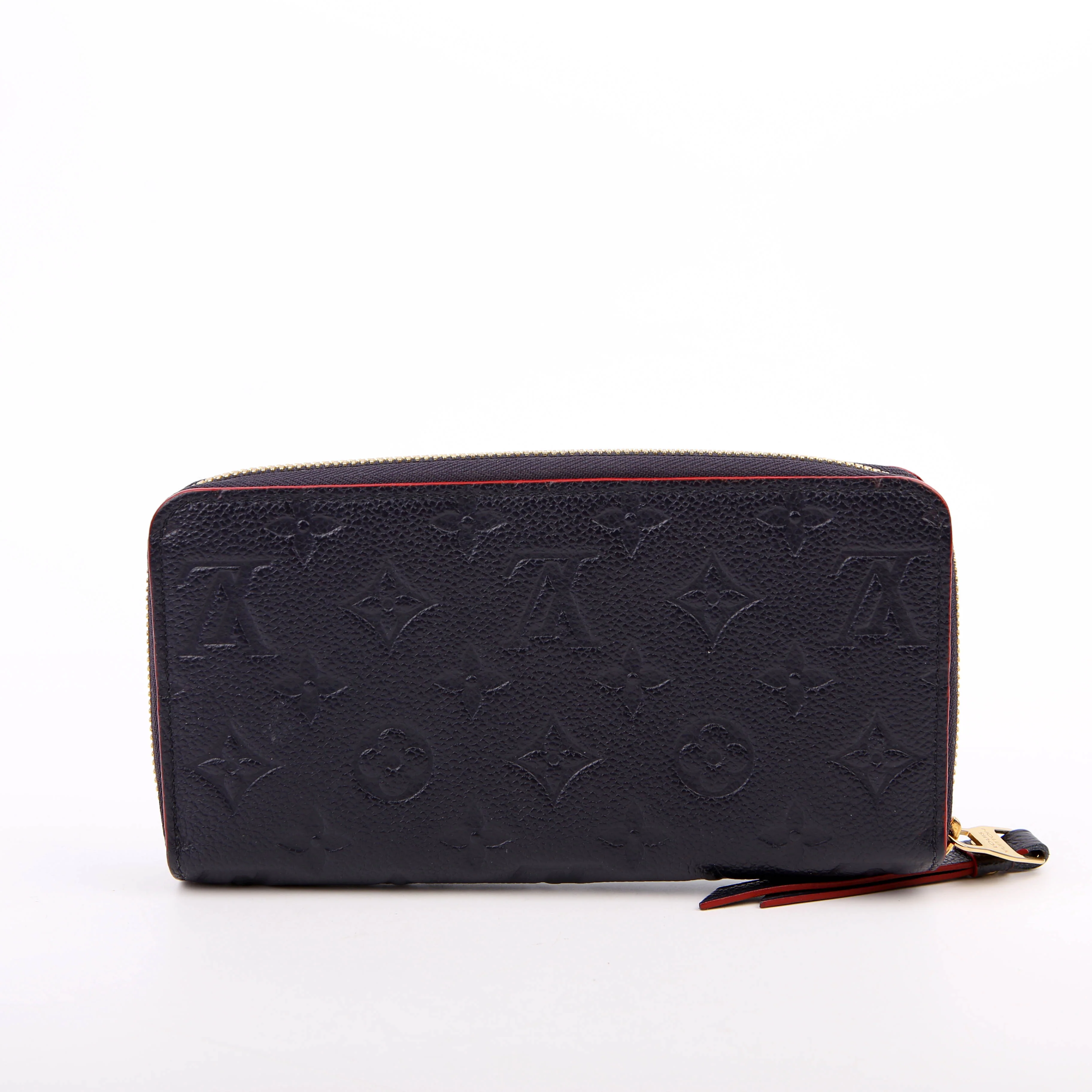 Zippy Wallet Empreinte Navy/Red - Image 3