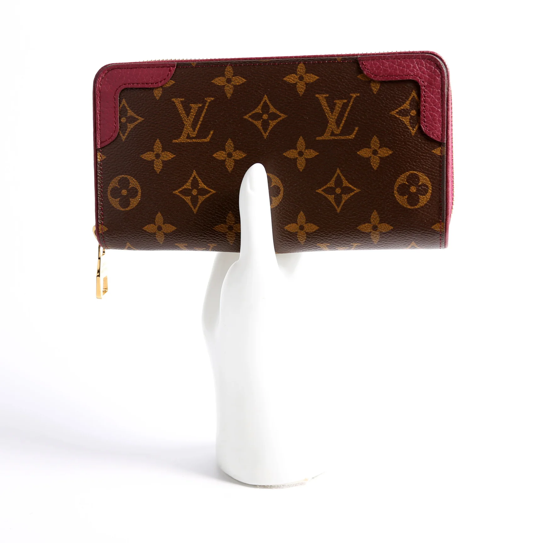 Zippy Wallet Retiro Monogram Plum - Image 11