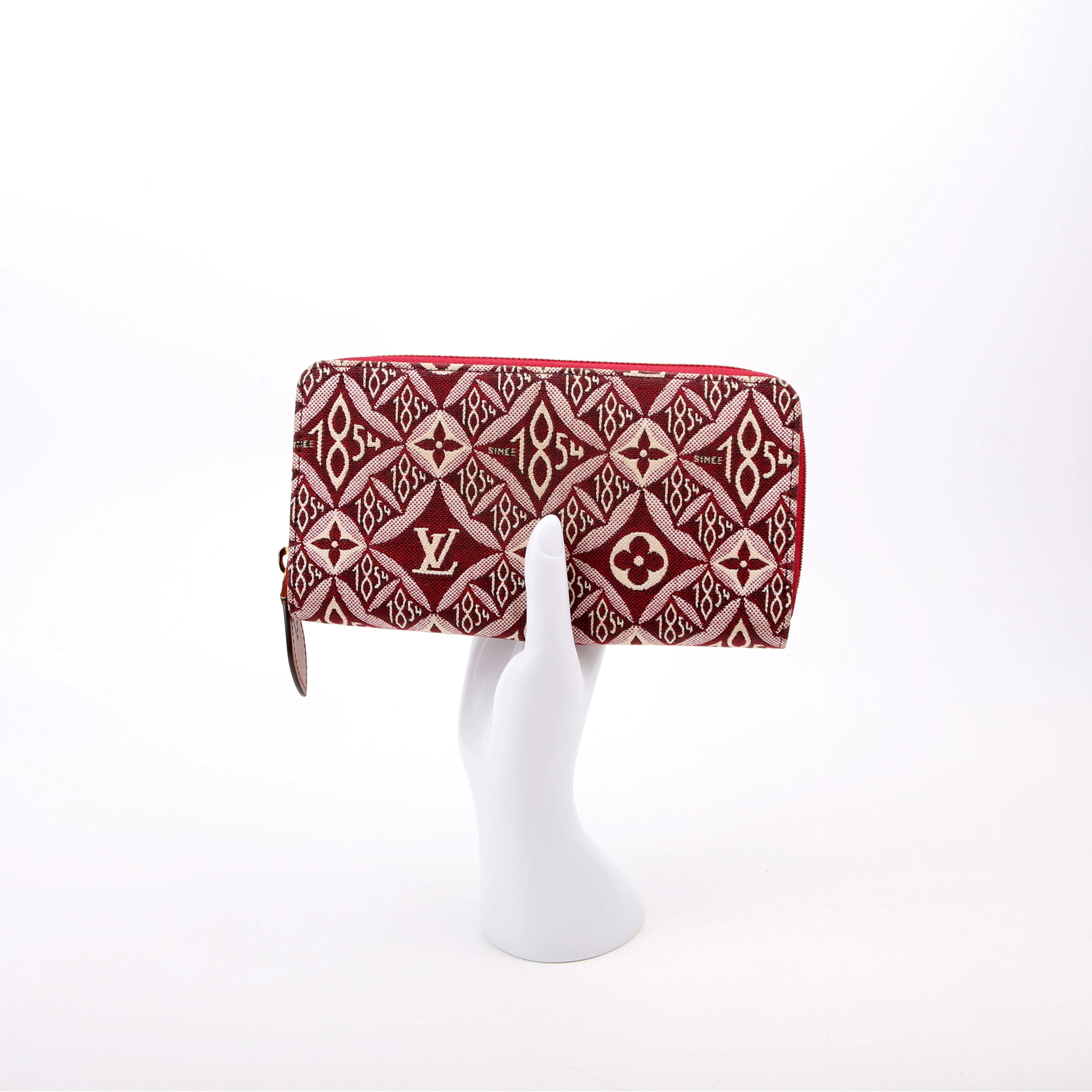 Zippy Wallet Since 1854 Jacquard Maroon - Image 11
