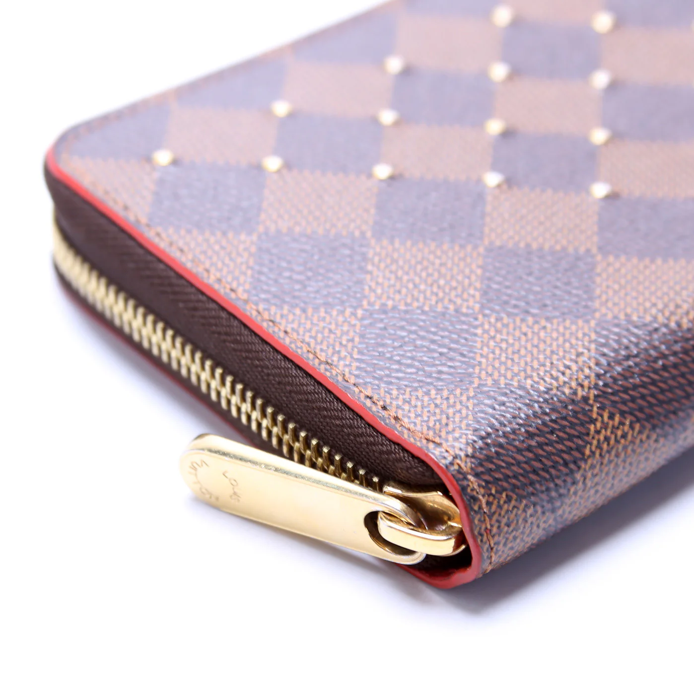 Zippy Wallet Studded Damier Ebene - Image 5