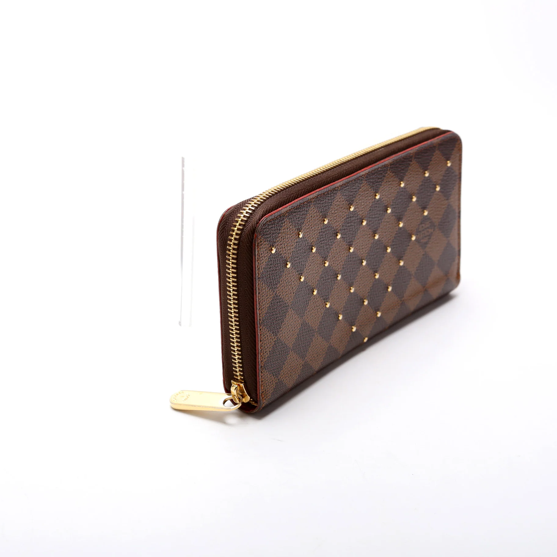 Zippy Wallet Studded Damier Ebene - Image 2