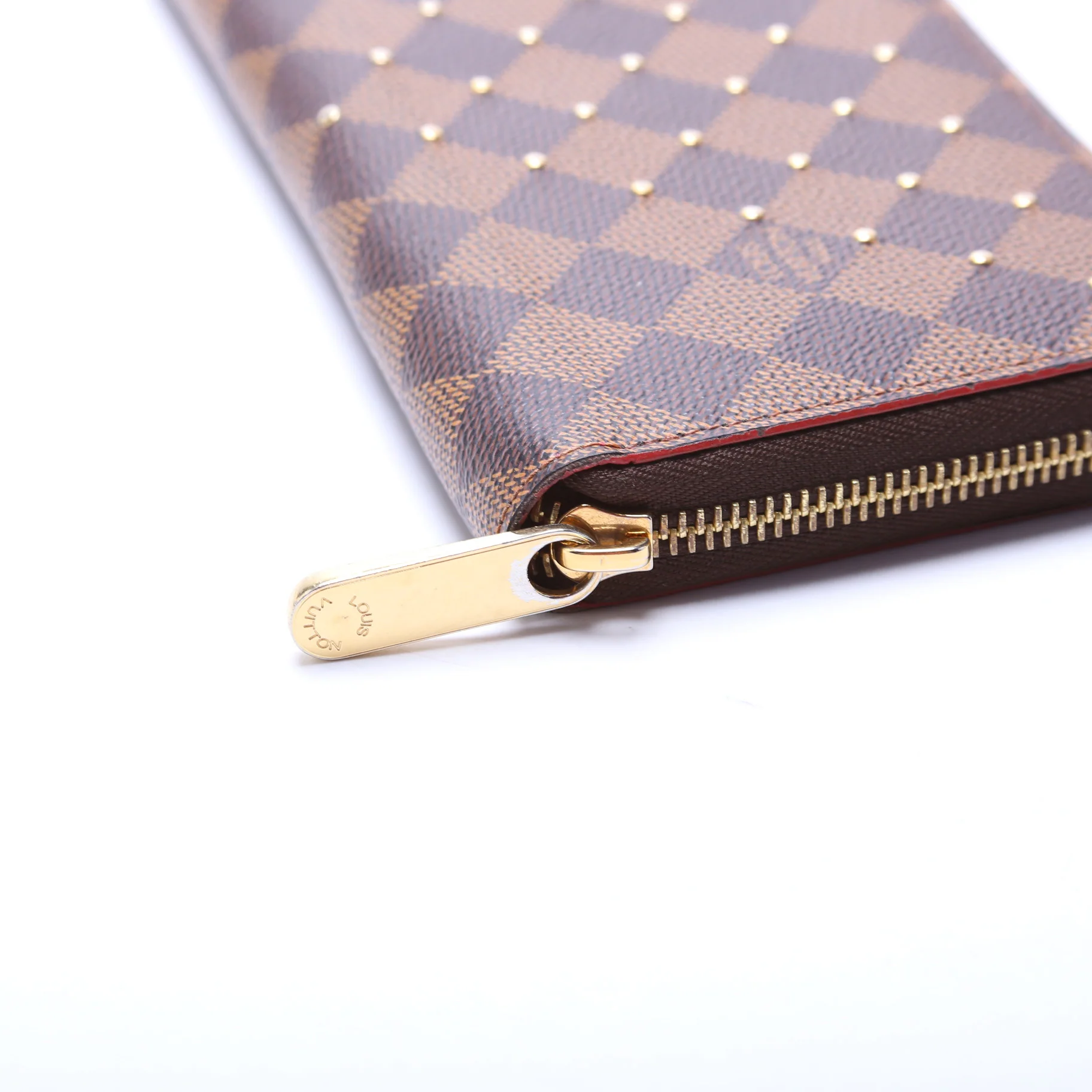Zippy Wallet Studded Damier Ebene - Image 5