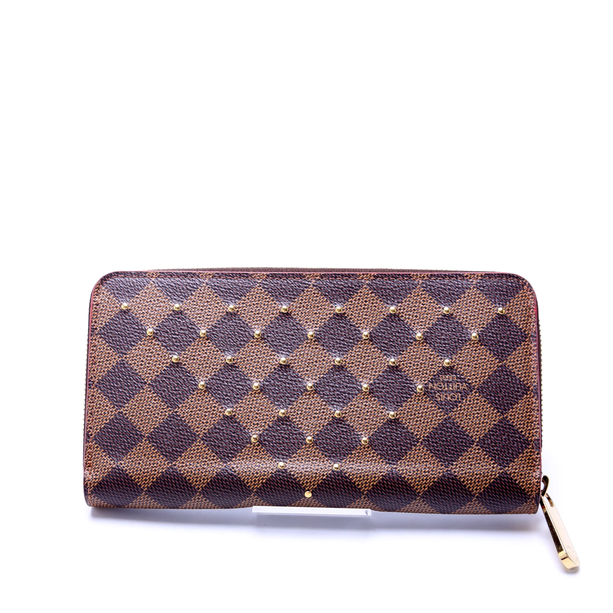 Zippy Wallet Studded Damier Ebene - Image 3