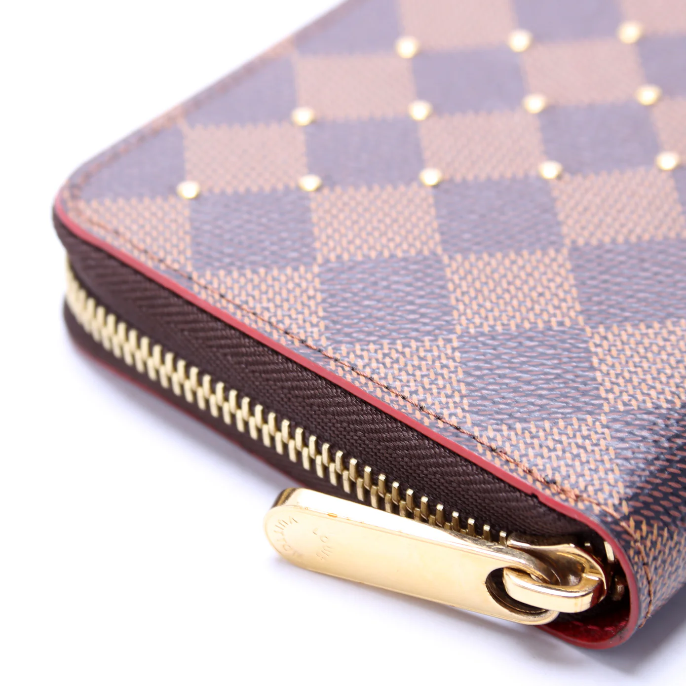 Zippy Wallet Studded Damier Ebene - Image 5