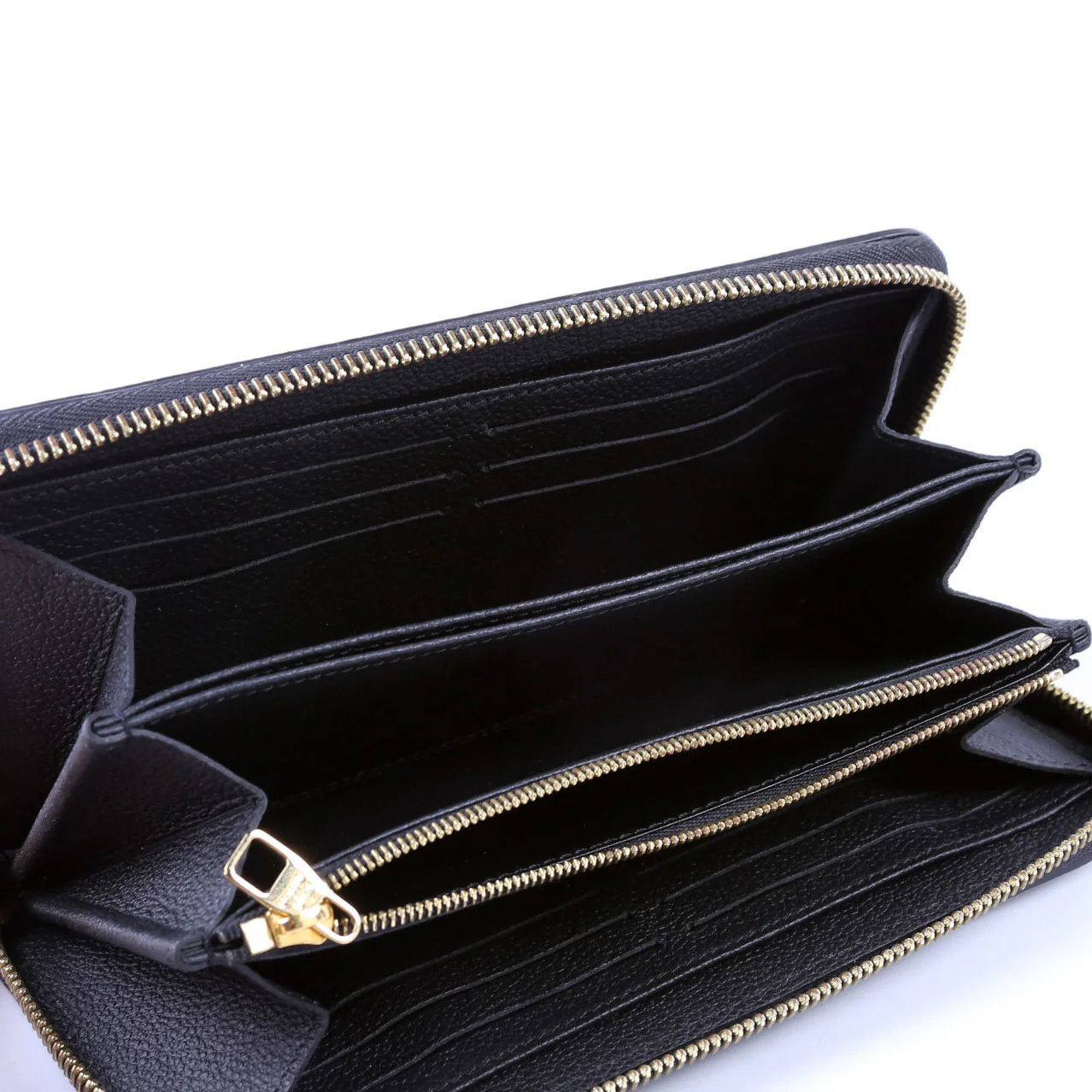 Zippy Wallet Studded Empreinte Black - Image 11