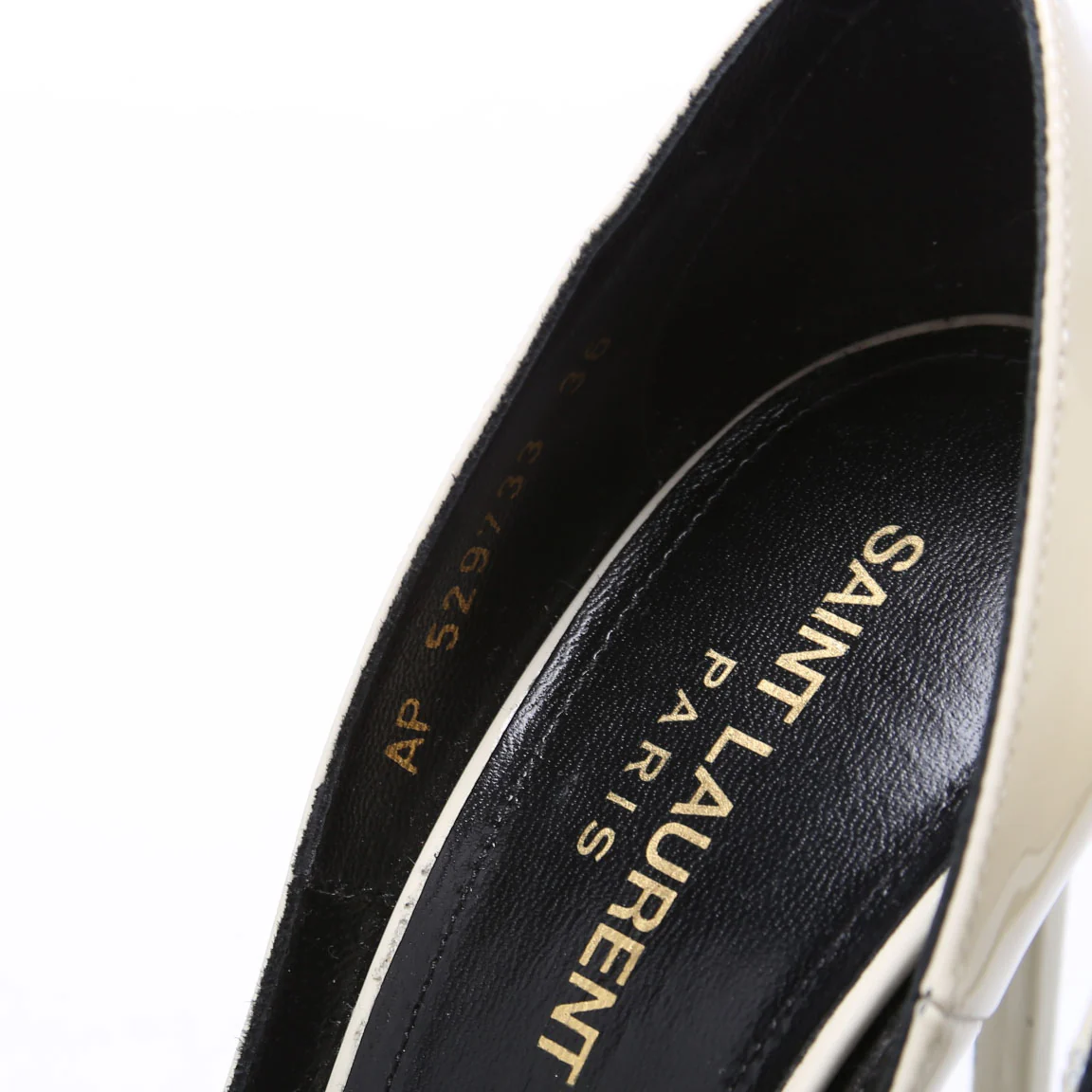 Zoe 105MM Pumps Size 36 Cream - Image 4