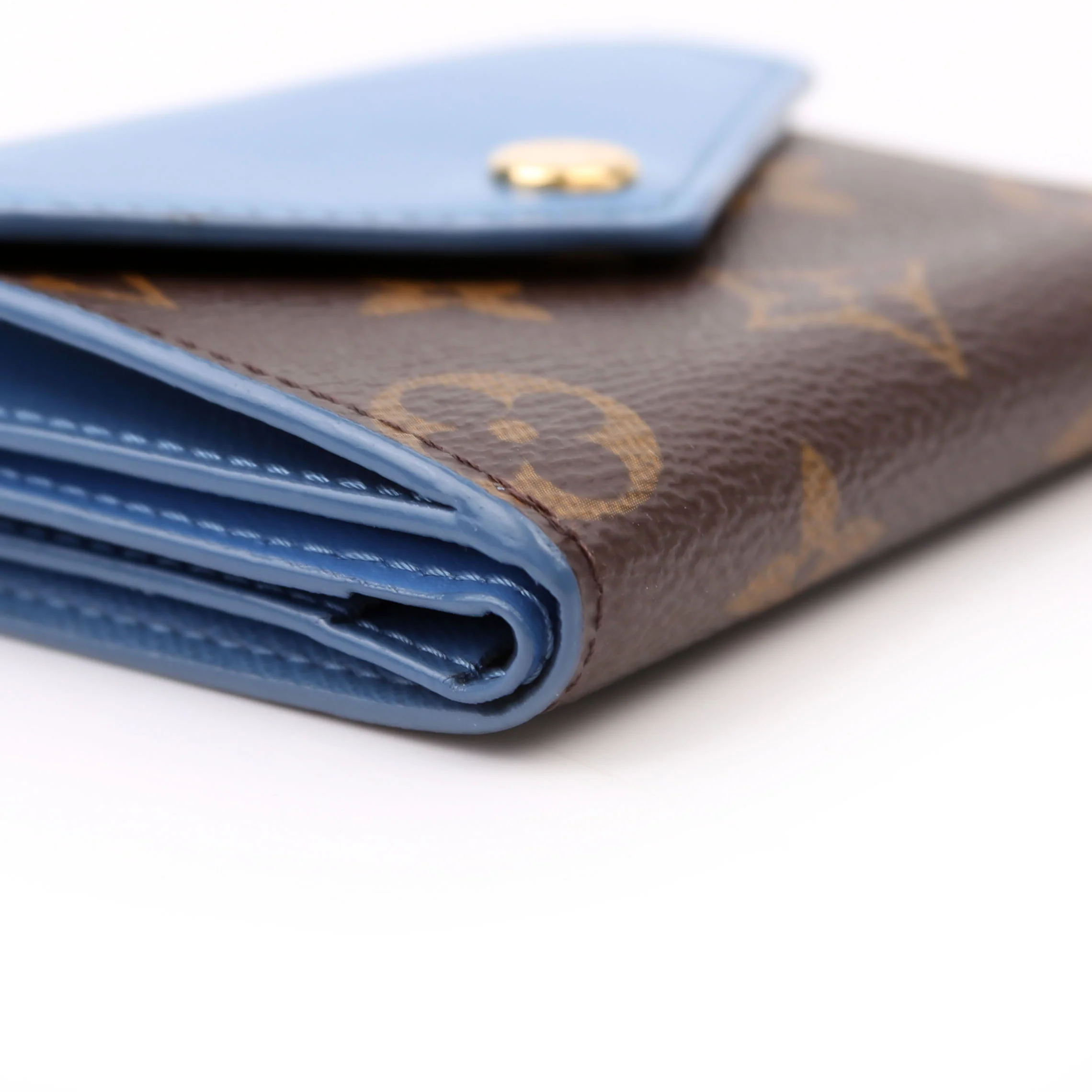 Zoe Wallet Monogram Blue - Image 6