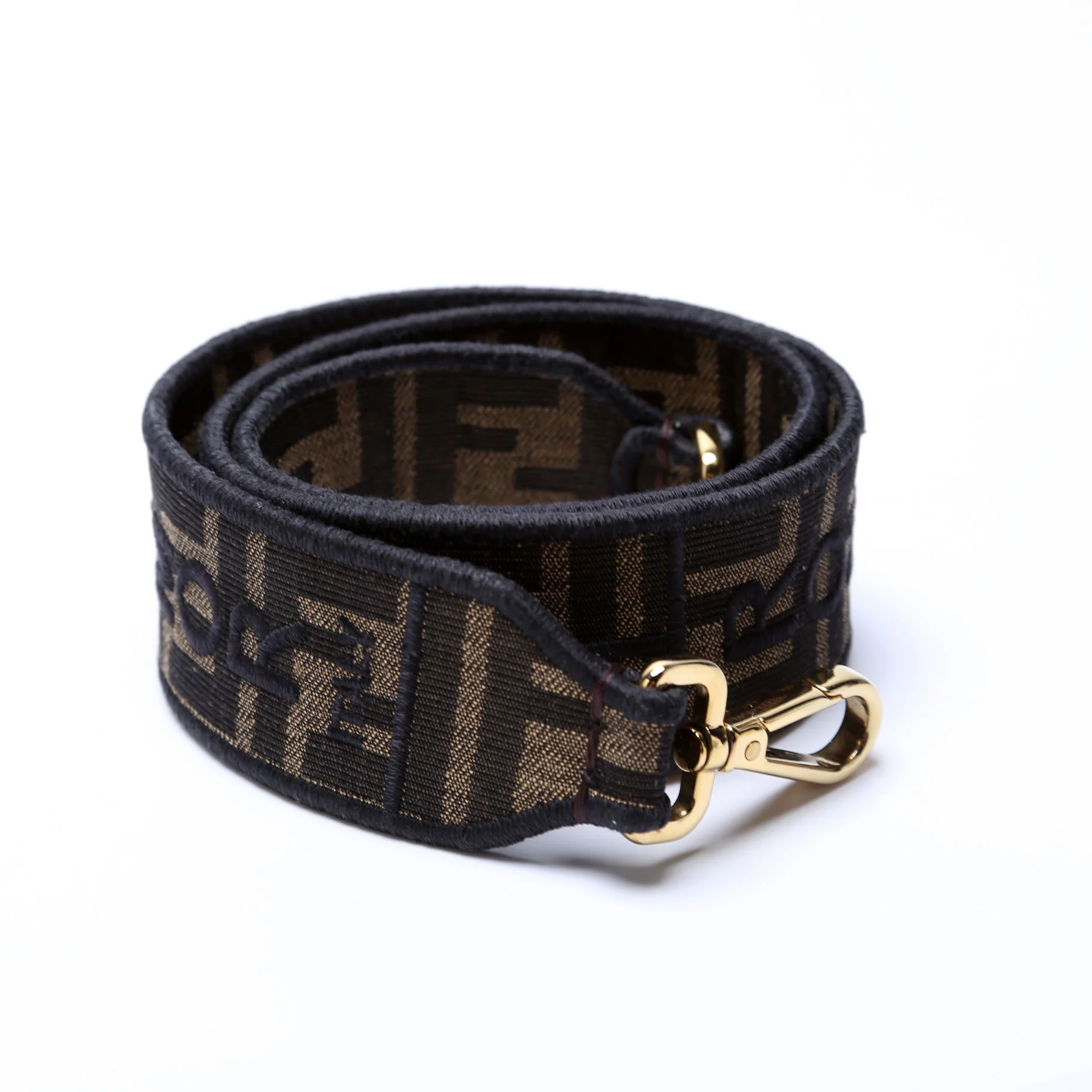 Zucca Canvas Roma Strap Brown/Black - Image 2