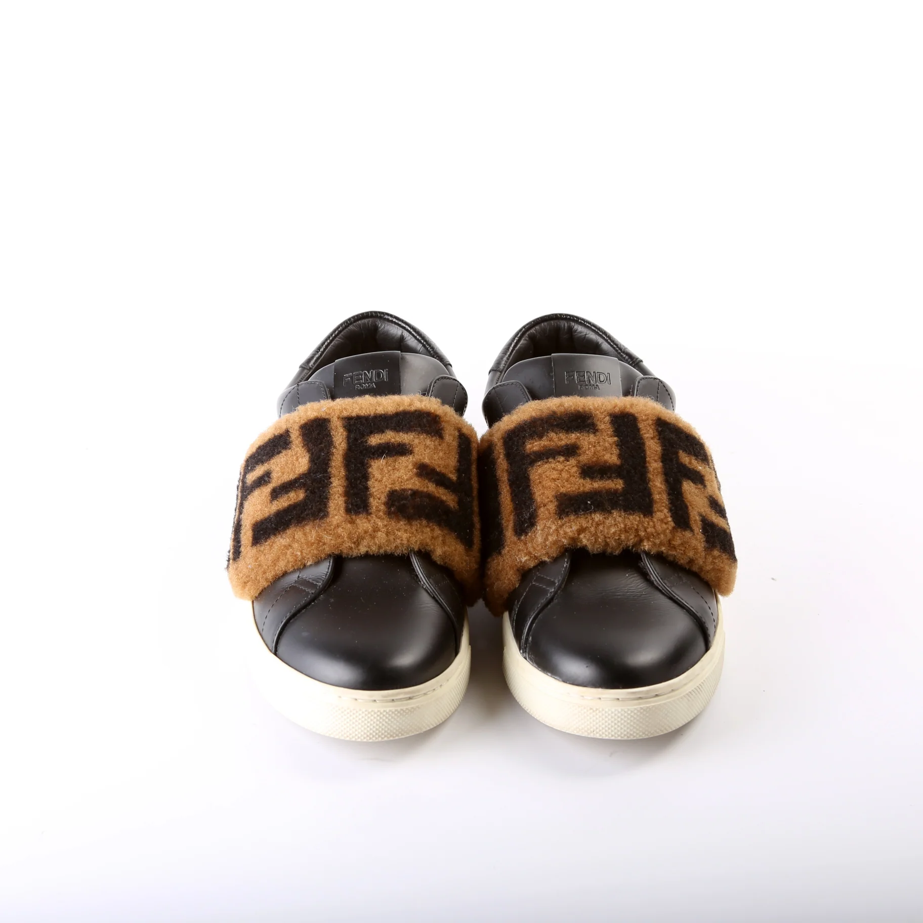 Zucca Fur Sneakers Size 40 - Image 2