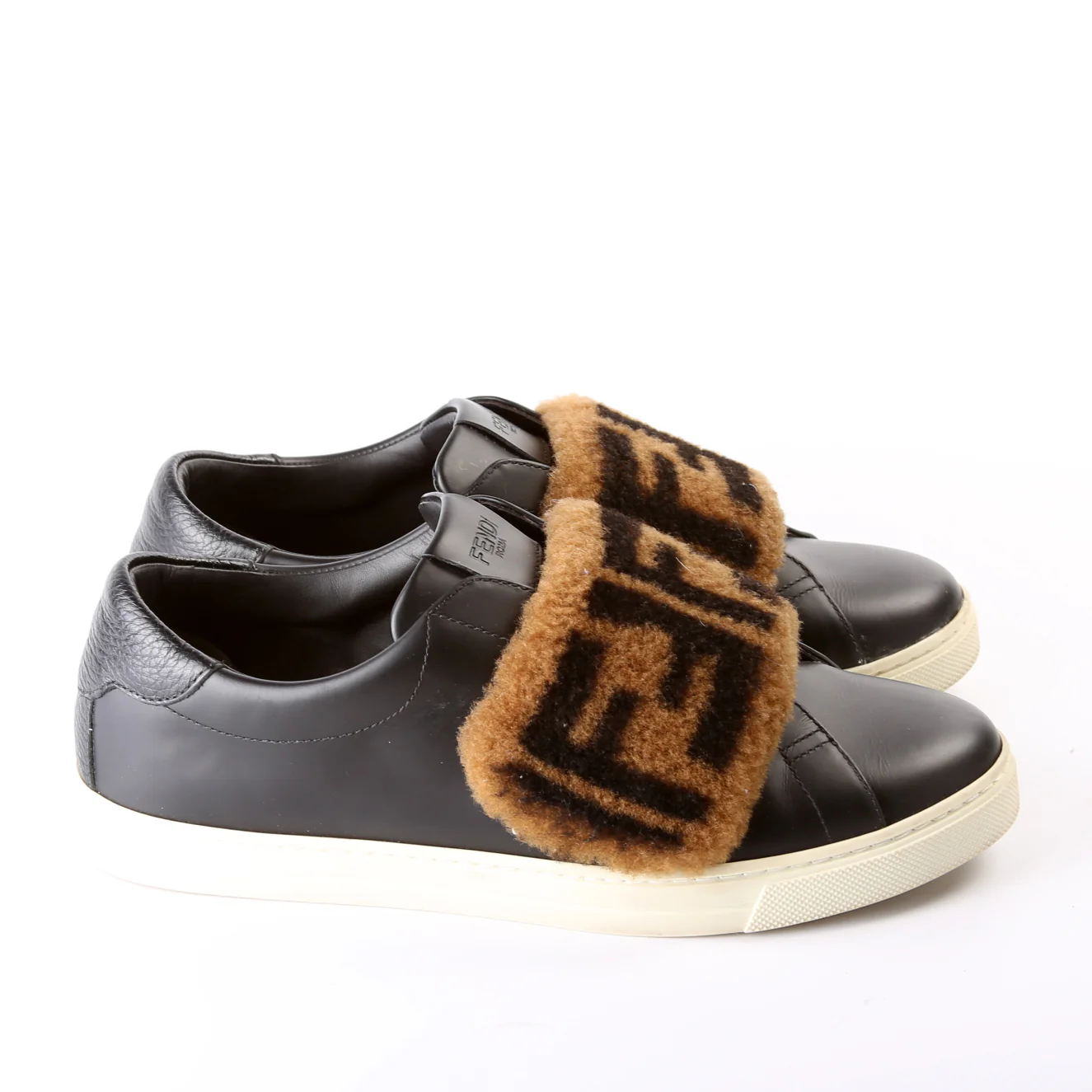 Zucca Fur Sneakers Size 40 - Image 5